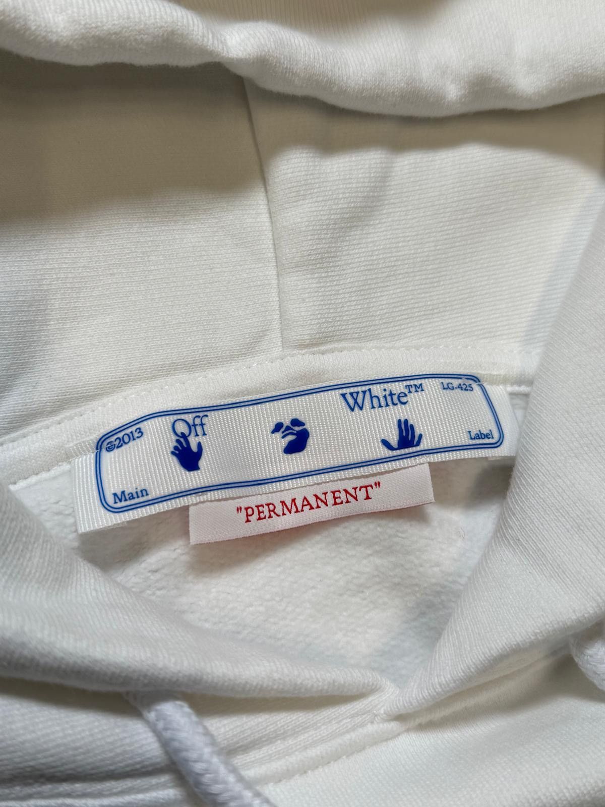 Off-White Off White Diag Helvetica Hoodie XS Size US XS / EU 42 / 0 - 4 Thumbnail
