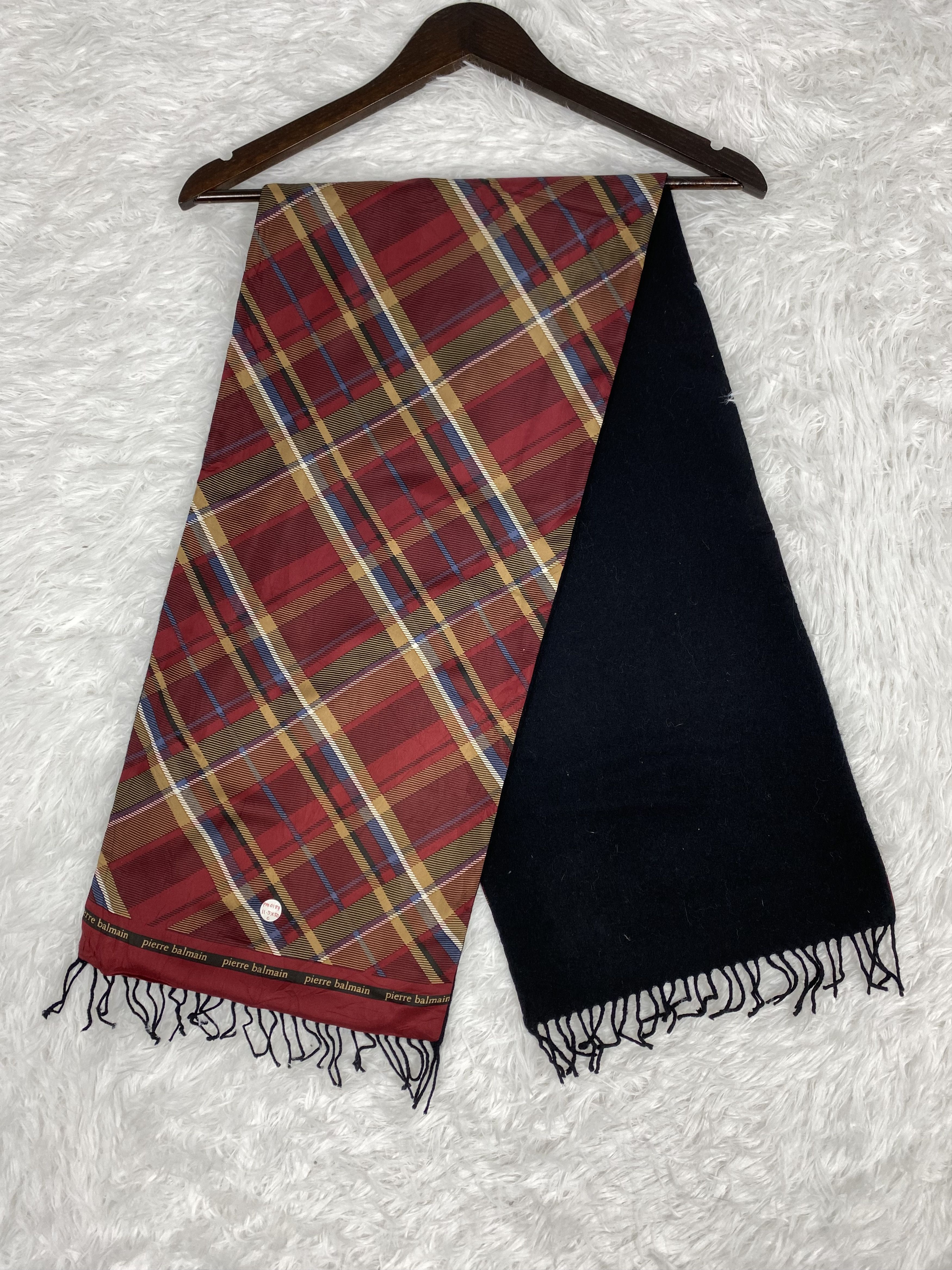 Pierre Balmain Vintage Pierre Balmain Scarf / Muffler Neckwear PM0187 Size ONE SIZE - 1 Thumbnail
