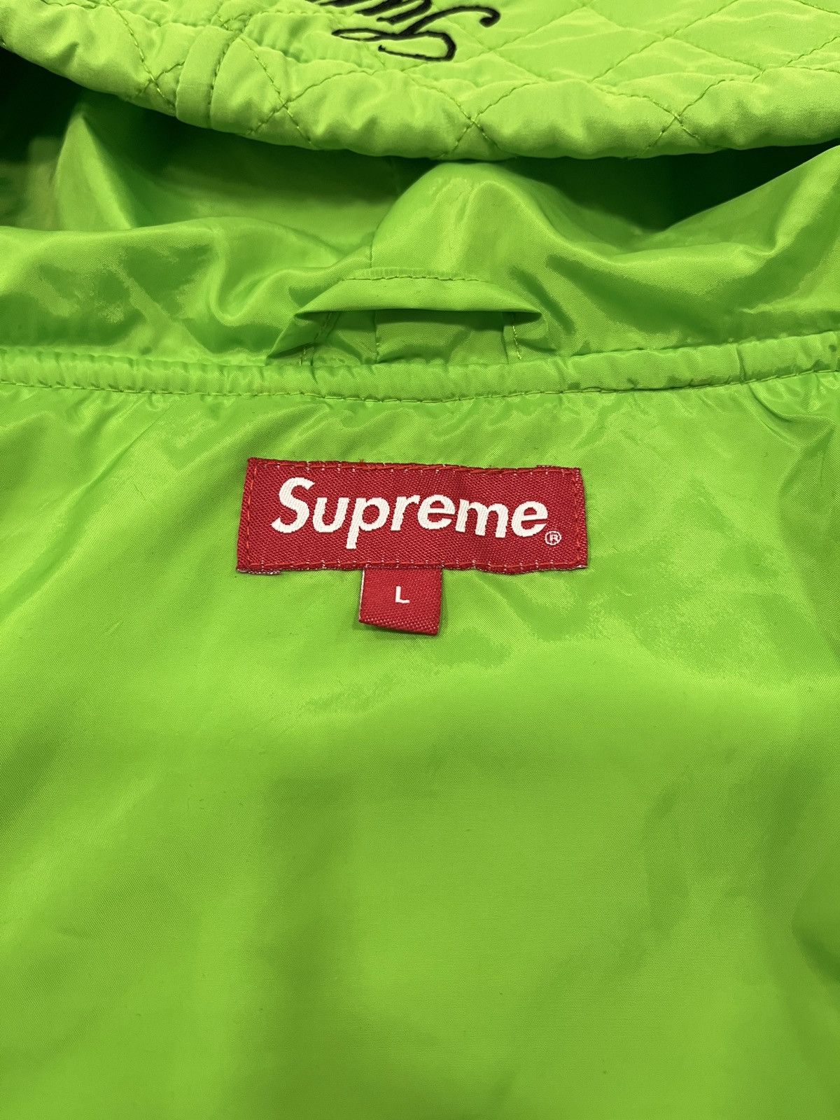 Lamborghini × Supreme Supreme x Lamborghini Quilted Hooded Bomber Jacket Size US L / EU 52-54 / 3 - 9 Thumbnail
