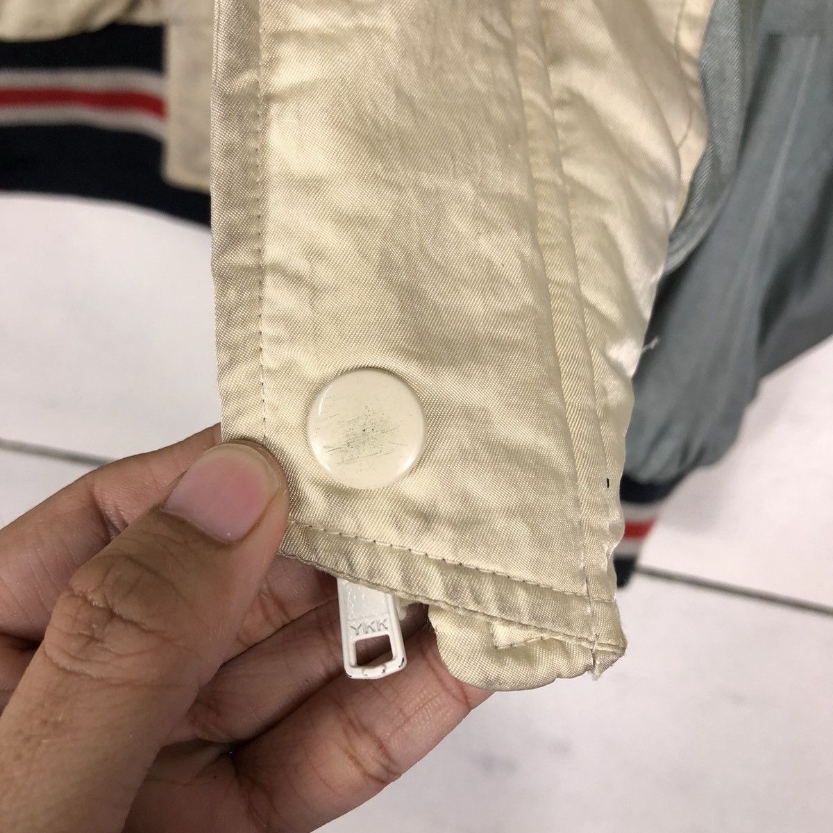 Japanese Brand Vintage Bondage Bomber Jacket Takezo Asa Big Logo Spell Out Size US M / EU 48-50 / 2 - 18 Thumbnail