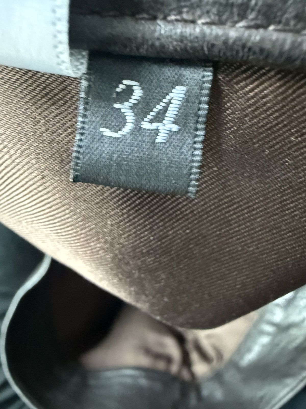 Enfants Riches Deprimes Lambskin Leather Flared Pants Spring 2023 Size US 34 / EU 50 - 9 Thumbnail