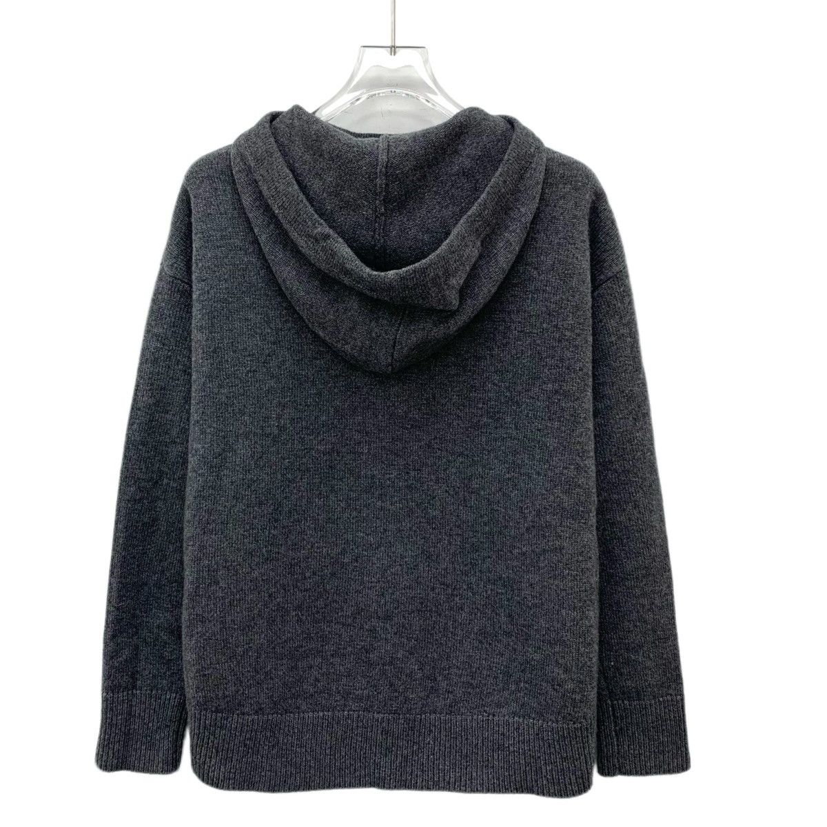 Max Mara Maxmara Wool Hooded Long Sleeve Knit Sweater K26WX Size XS / US 0-2 / IT 36-38 - 2 Thumbnail