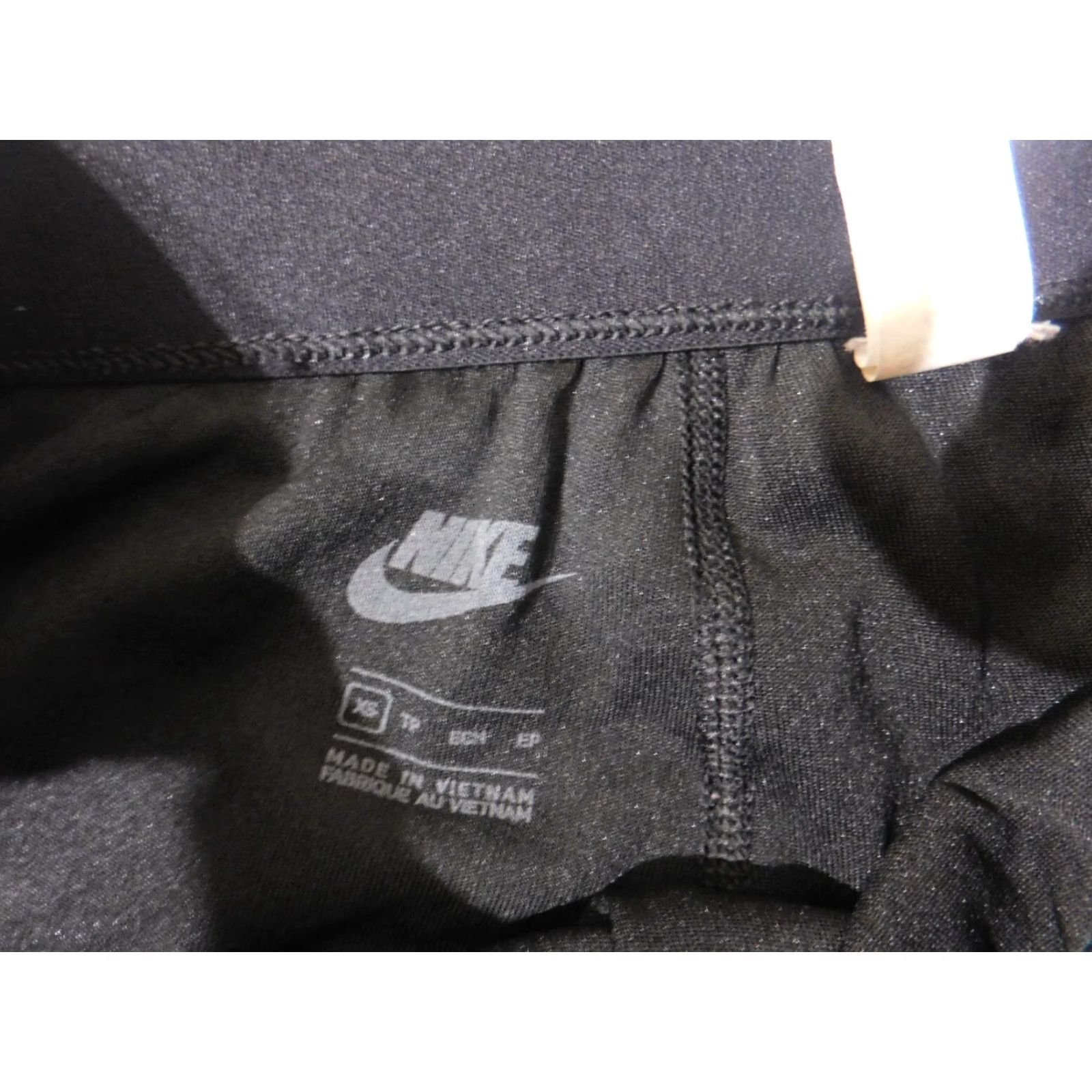 Nike Nike Leggings Women XS Black Logo Dri-FIT Velour Walk Compression Stretch Athletic Size 40" / US 18 - 5 Thumbnail