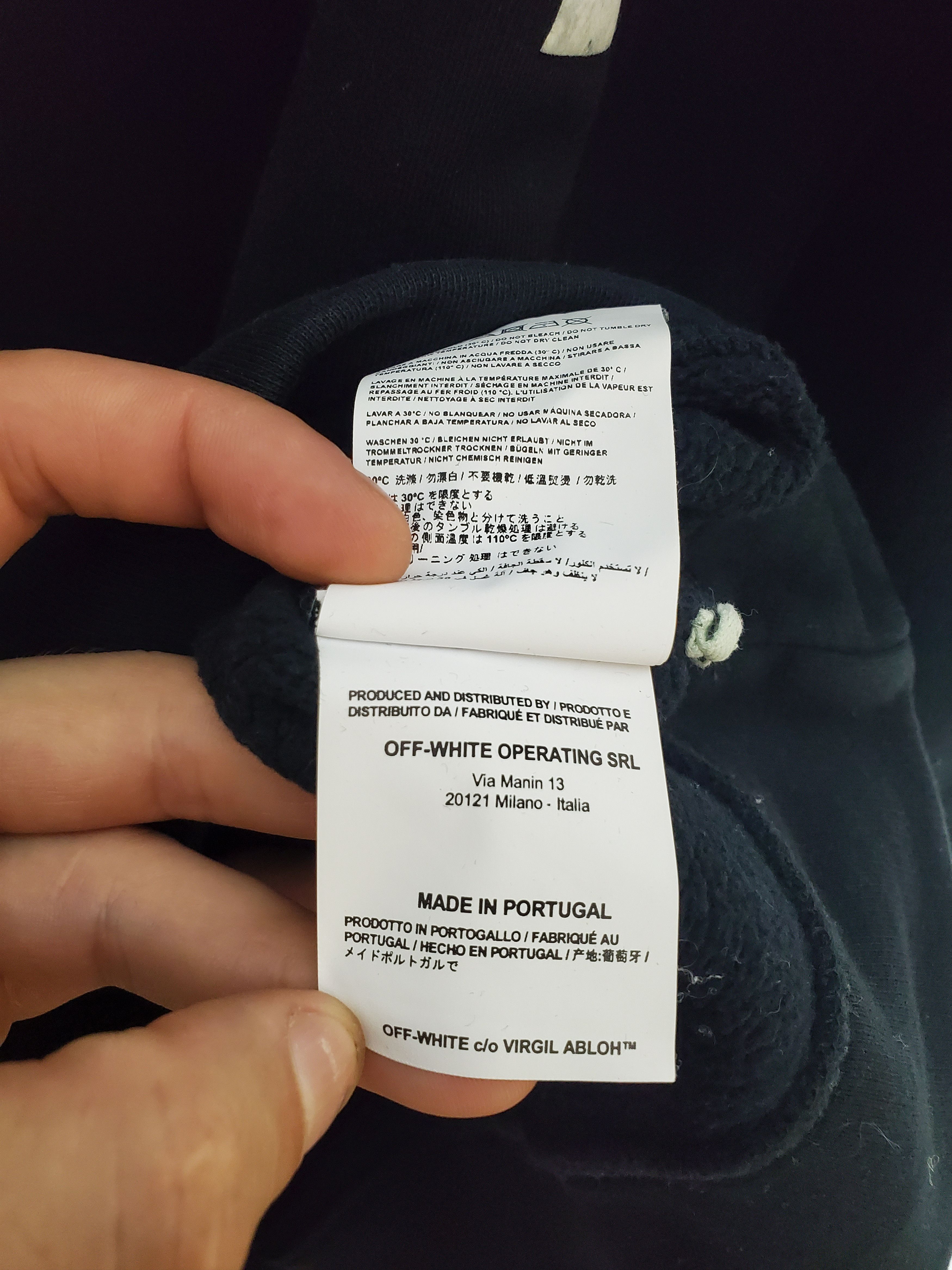 Off-White × Virgil Abloh Off-White Peace sweatshirt Globe Oversized Crewneck Size US S / EU 44-46 / 1 - 12 Thumbnail