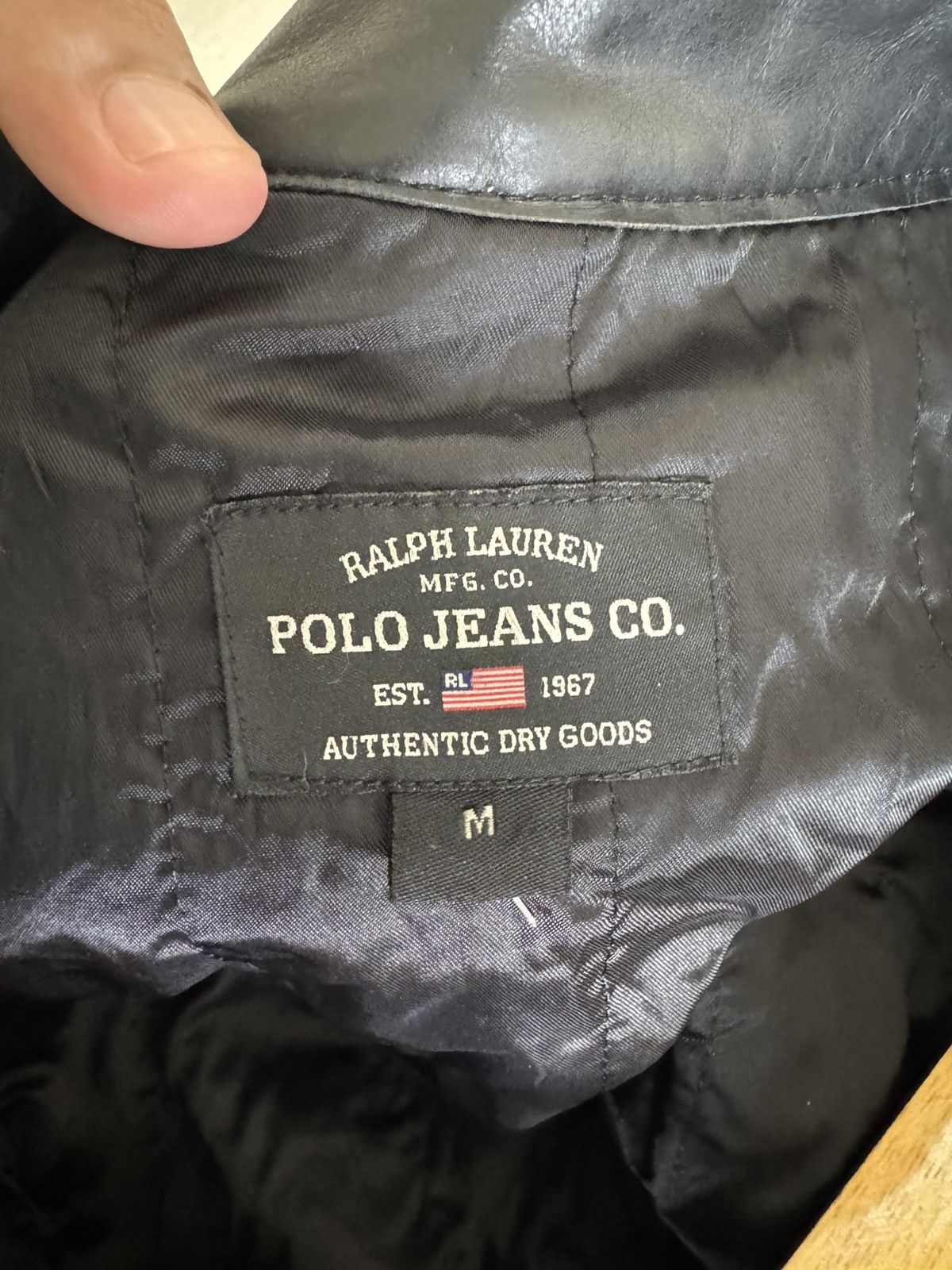 Polo Ralph Lauren POLO RALPH LAUREN LEATHER JACKET Size US M / EU 48-50 / 2 - 7 Thumbnail