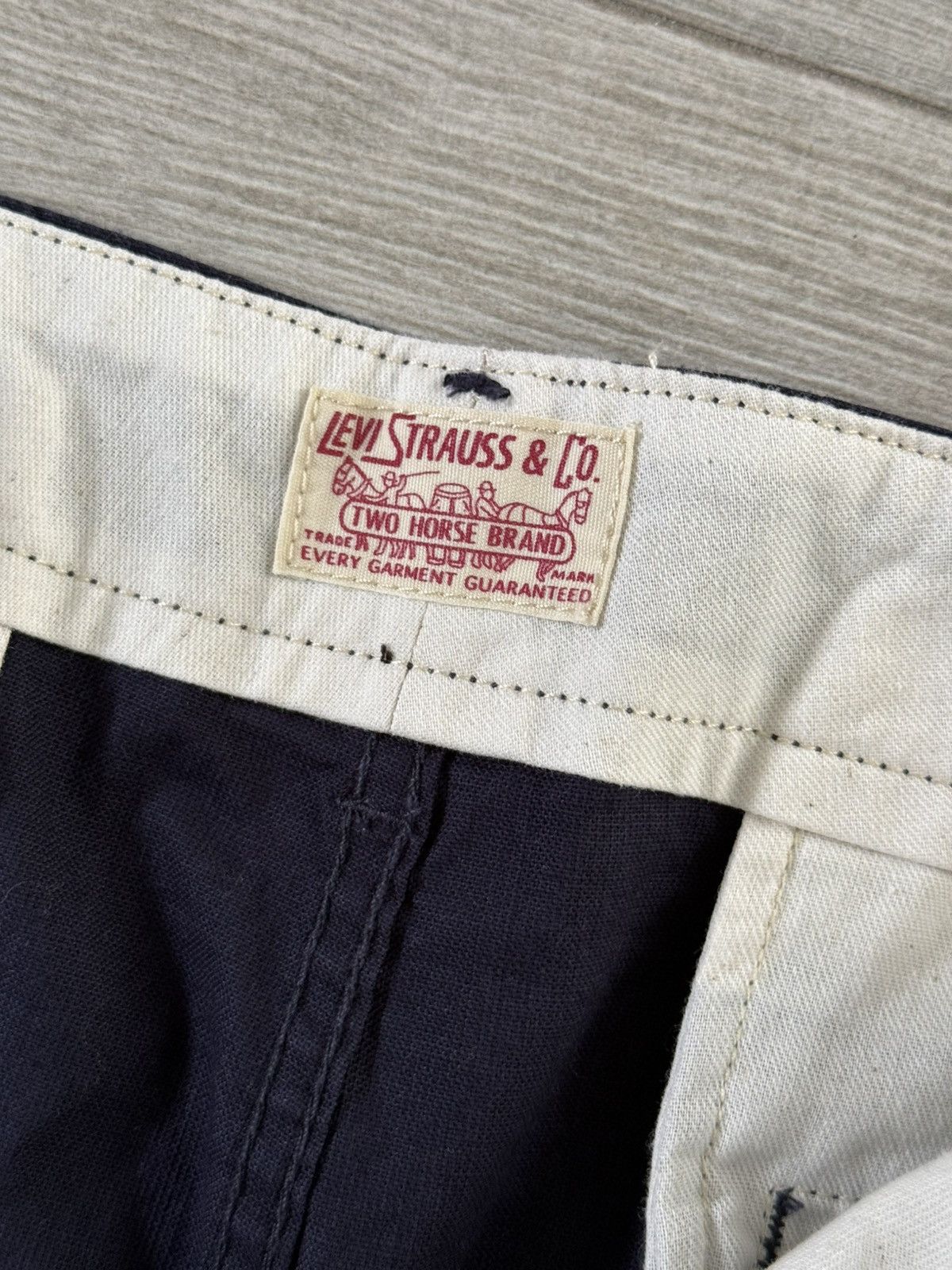 Levi's Levi's 502 Regular Taper Fit Nightwatch Blue Shorts Sz 36 Size US 36 / EU 52 - 2 Thumbnail