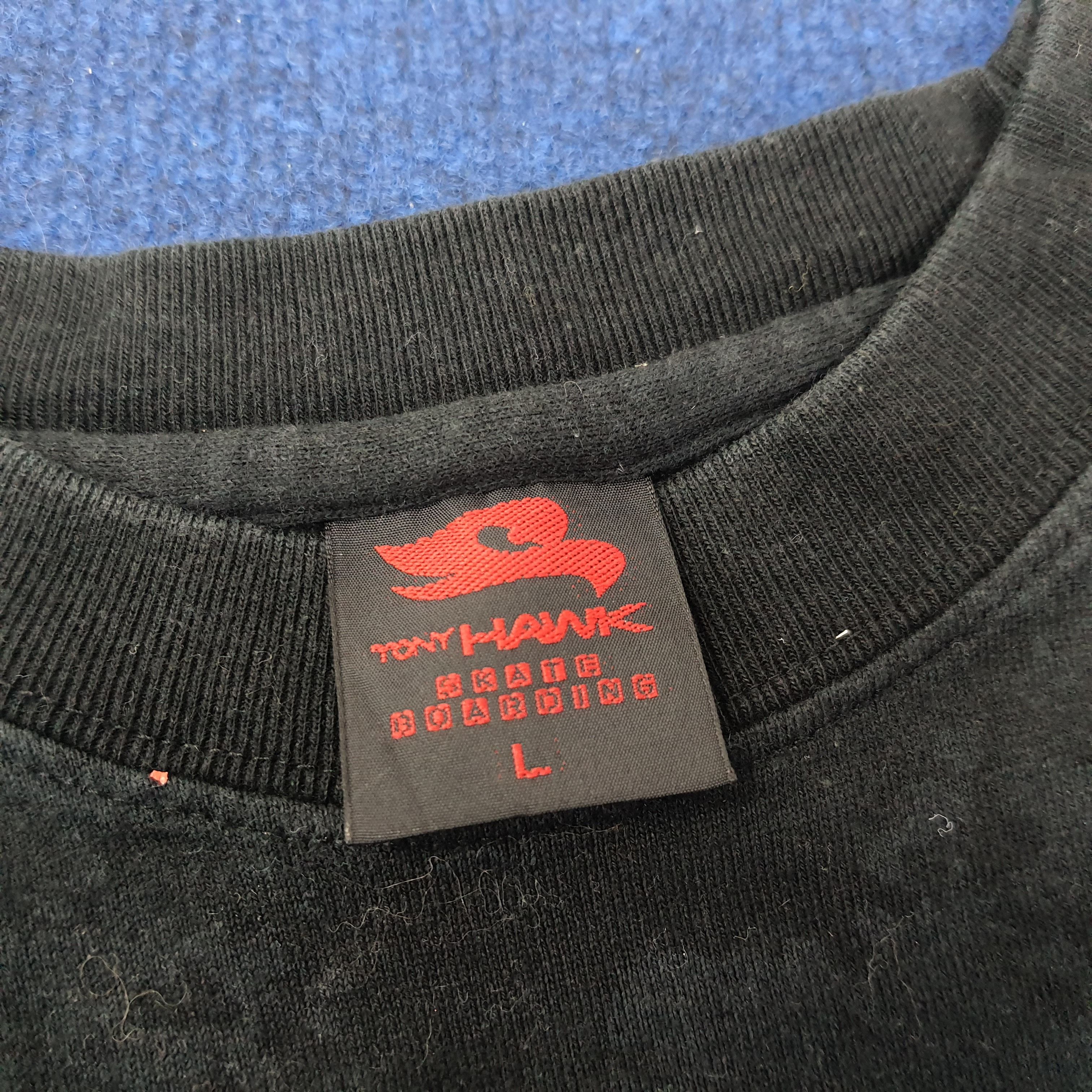 Tony Hawk × Vintage Vintage Tony Hawk Hawkskate Skateboarding Tshirt Size US L / EU 52-54 / 3 - 4 Thumbnail