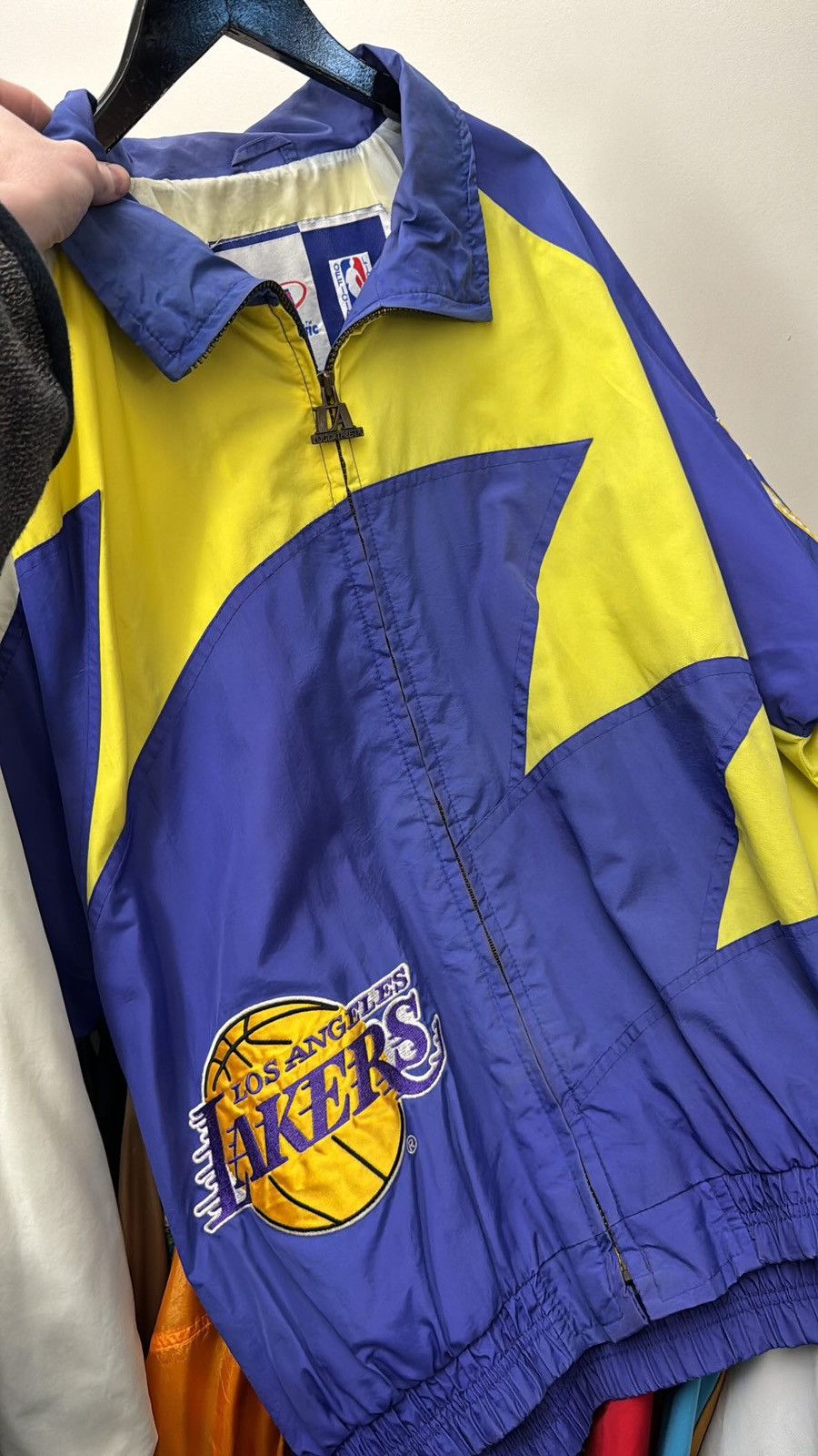 L.A. Lakers × Lakers × Logo Athletic Crazy Vintage 90s Lakers 