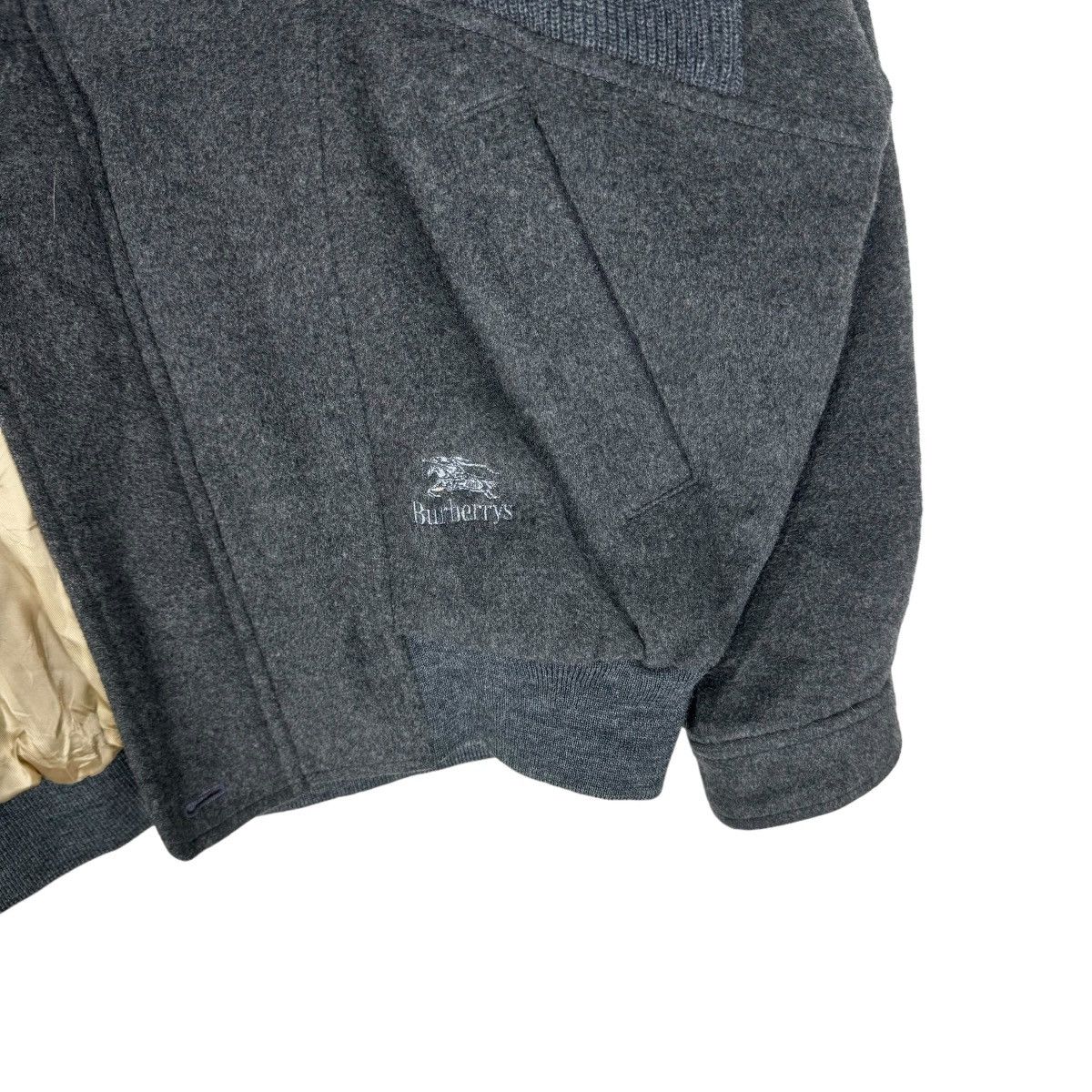Burberry ☀️BURBERRY WOOL LIGHT ZIPPER JACKET Size US M / EU 48-50 / 2 - 6 Thumbnail