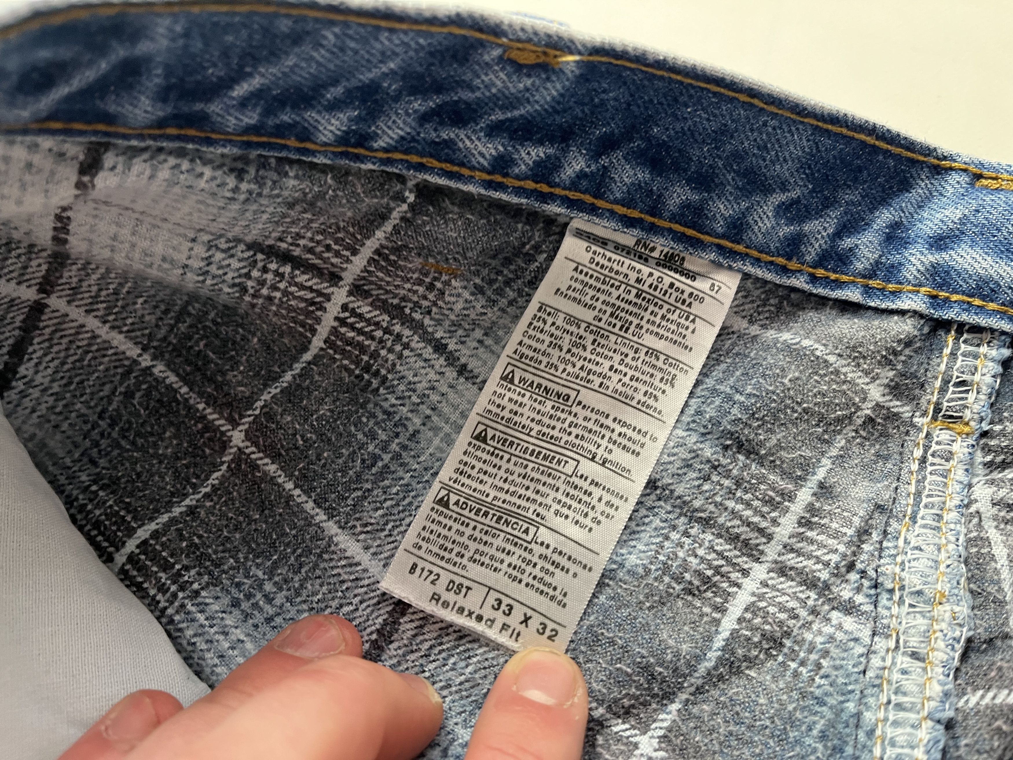 Carhartt Vintage Carhartt jeans Size US 33 - 18 Thumbnail