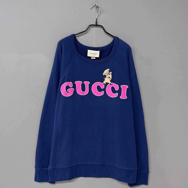 Gucci Gucci Piggy logo sweatshirt Size US XL / EU 56 / 4 - 1 Thumbnail