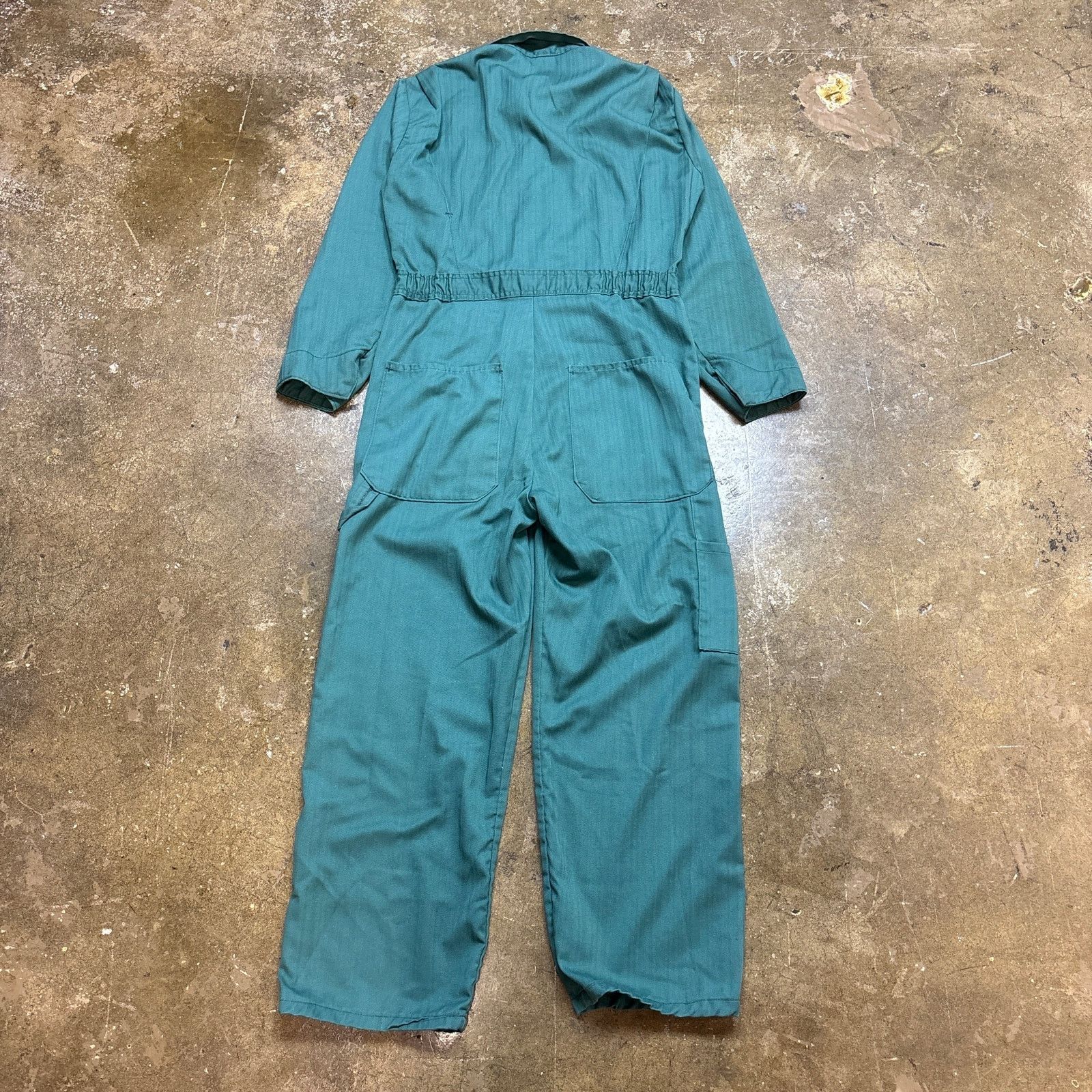 JCPenney Vintage 60s Penneys Big Mac Herringbone Overalls Size 36S Size US 36 / EU 52 - 3 Thumbnail