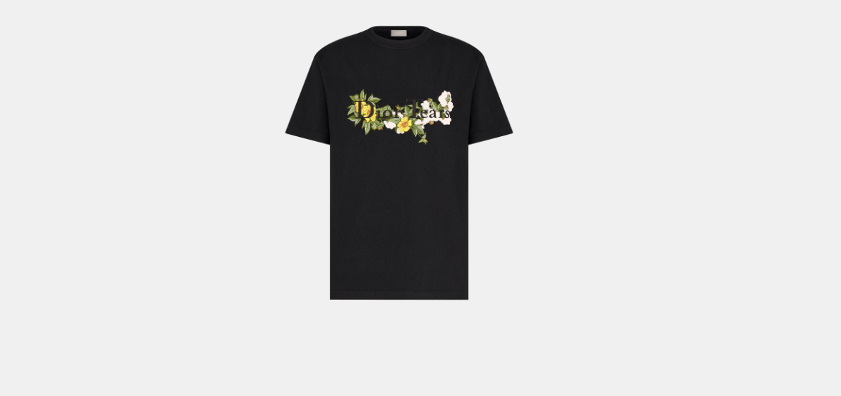 DENIM TEARS × Dior Dior tears Black Short Sleeve | Grailed