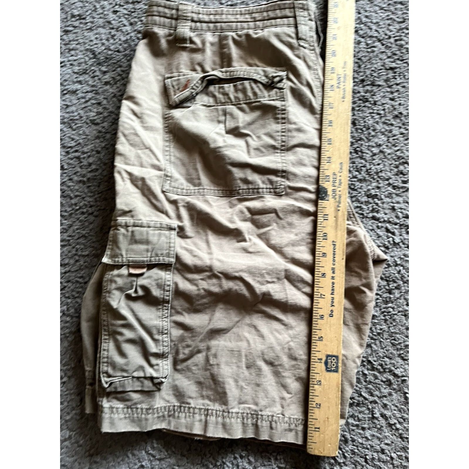 Vintage Columbia Mens Cargo Shorts Outdoor Canvas Cotton Brown 34 Regular Pockets Zip Front Cargo Size US 34 / EU 50 - 5 Thumbnail