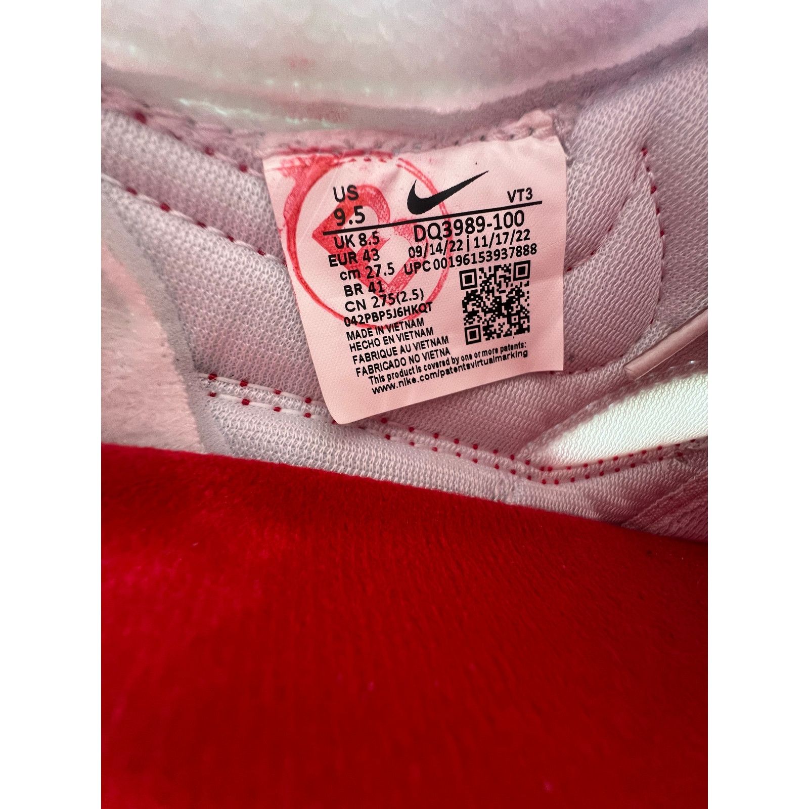Nike Nike Air Max 1 86 OG “Big Bubble- Red” size 9.5 men’s B-grad Size US 9.5 / EU 42-43 - 6 Thumbnail