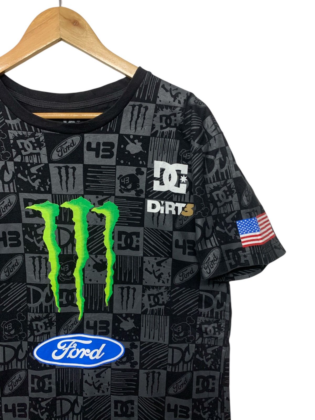 Fox Racing Rare Monster Ford Racing Fullprint T Shirt Size US L / EU 52-54 / 3 - 5 Thumbnail