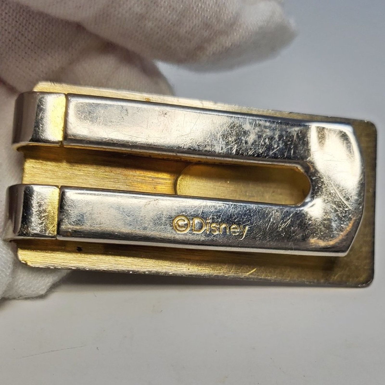 Disney Disney Vintage Mickey Mouse Gold-Toned Money Clip Size ONE SIZE - 6 Thumbnail
