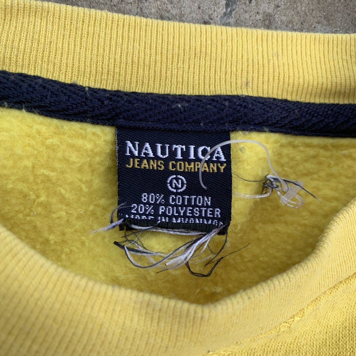 Nautica Vintage Japanese Style Nautica Jeans Sweatshirt Big Logo Size US L / EU 52-54 / 3 - 7 Thumbnail