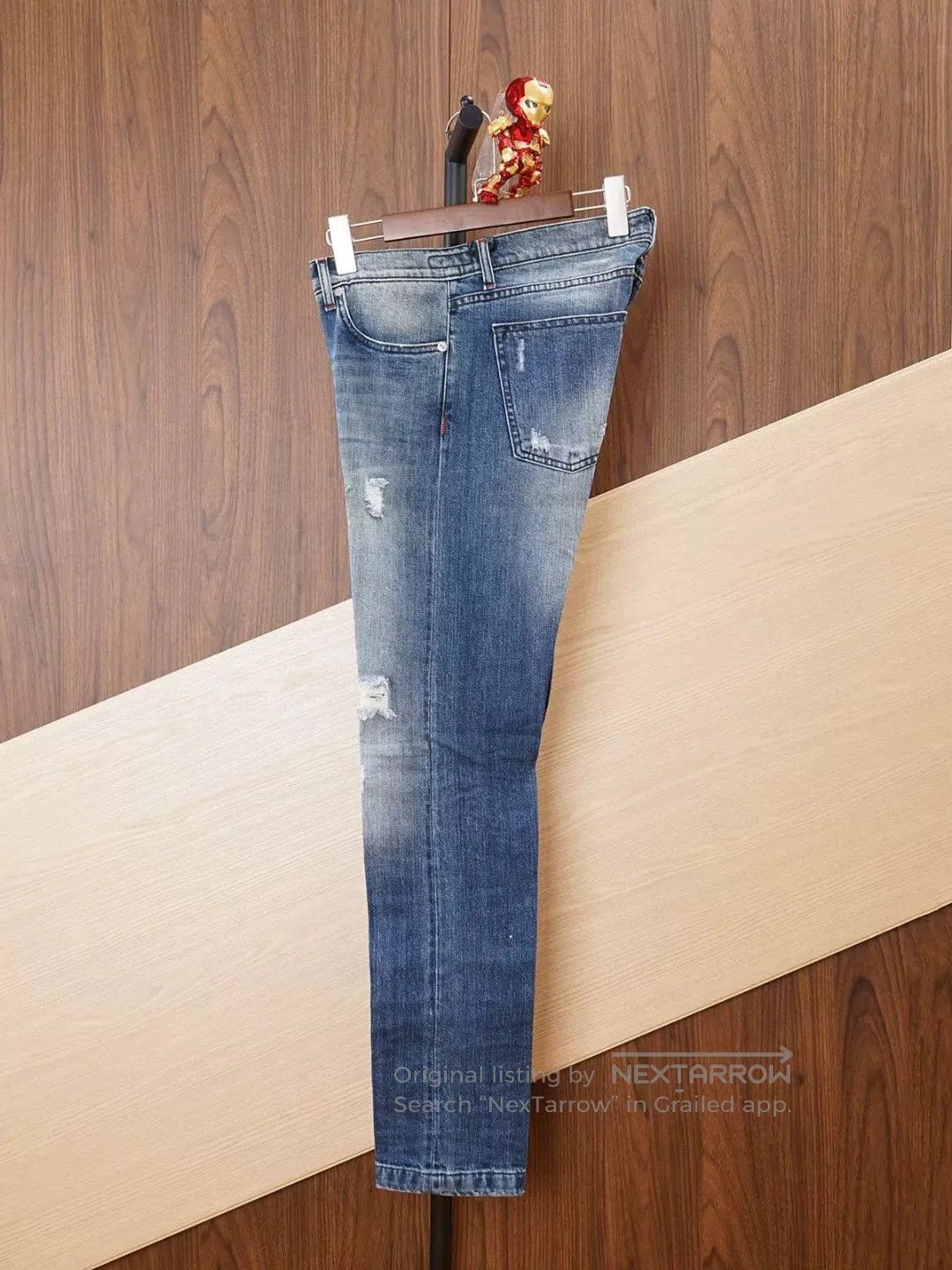 Kiton Kiton Distressed Denim Jeans for Sale. Size US 33 - 2 Thumbnail
