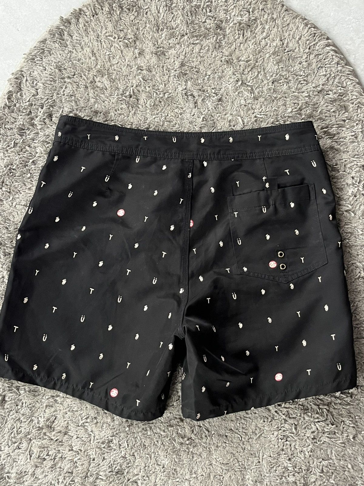 Stussy Vintage Cargo Shorts Stussy Monogram Streetwear Size US 34 / EU 50 - 10 Thumbnail