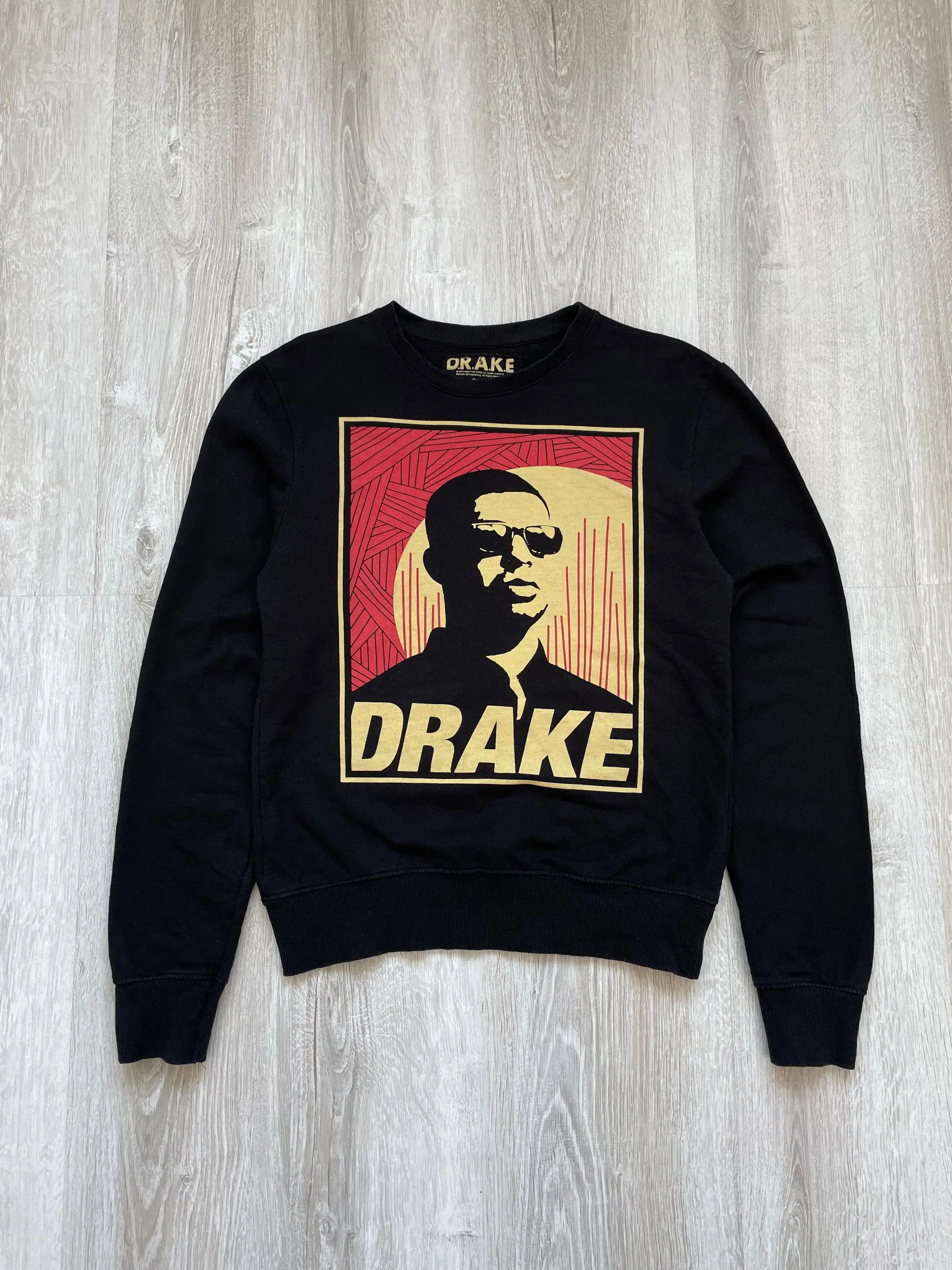 Drake Vintage Y2K DRAKE Face logo rap sweatshirt Size US XS / EU 42 / 0 - 1 Thumbnail
