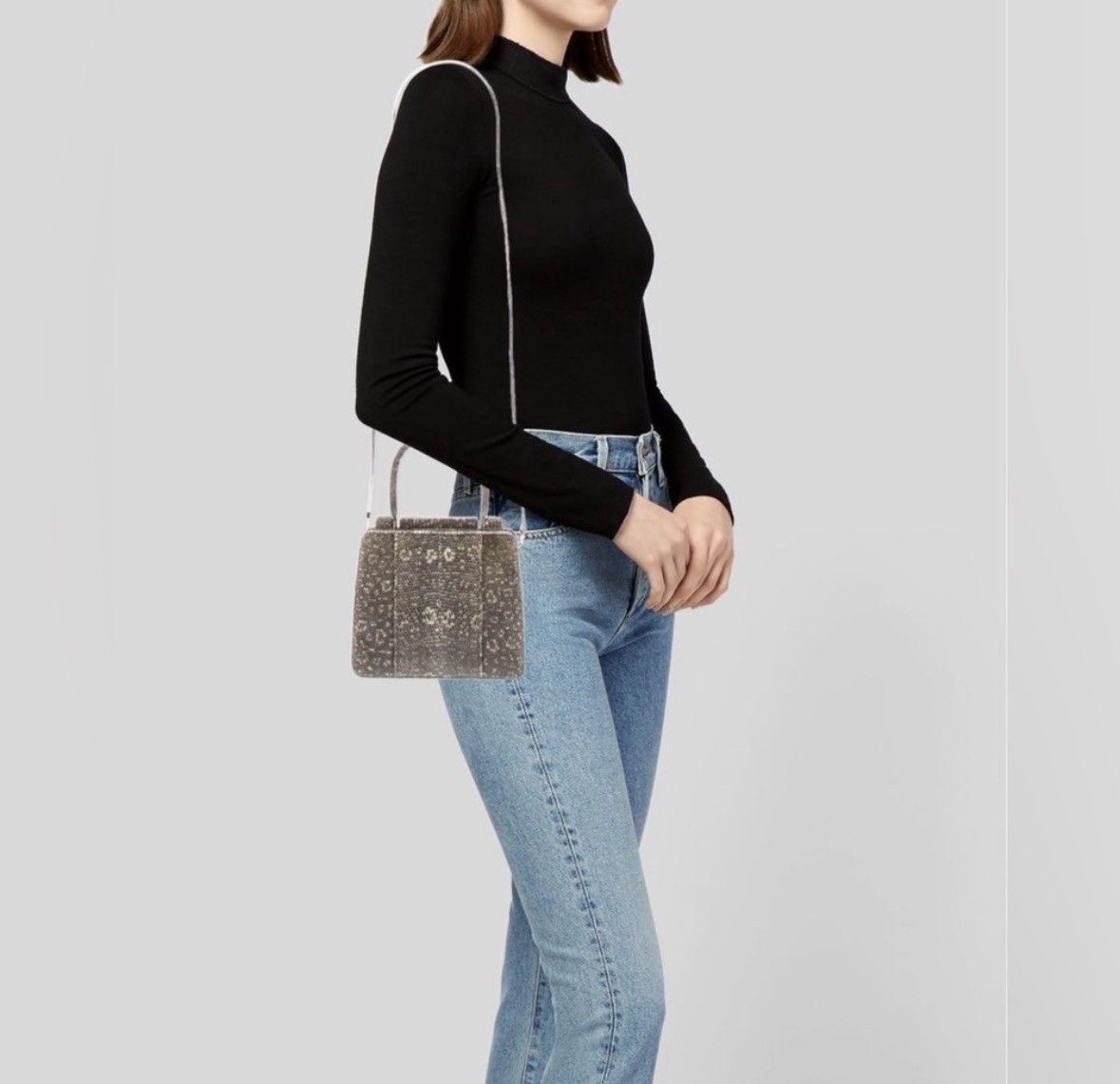 Judith Leiber Judith Leiber Lizard Shoulder Bag in Brown Lizard Size ONE SIZE - 2 Thumbnail