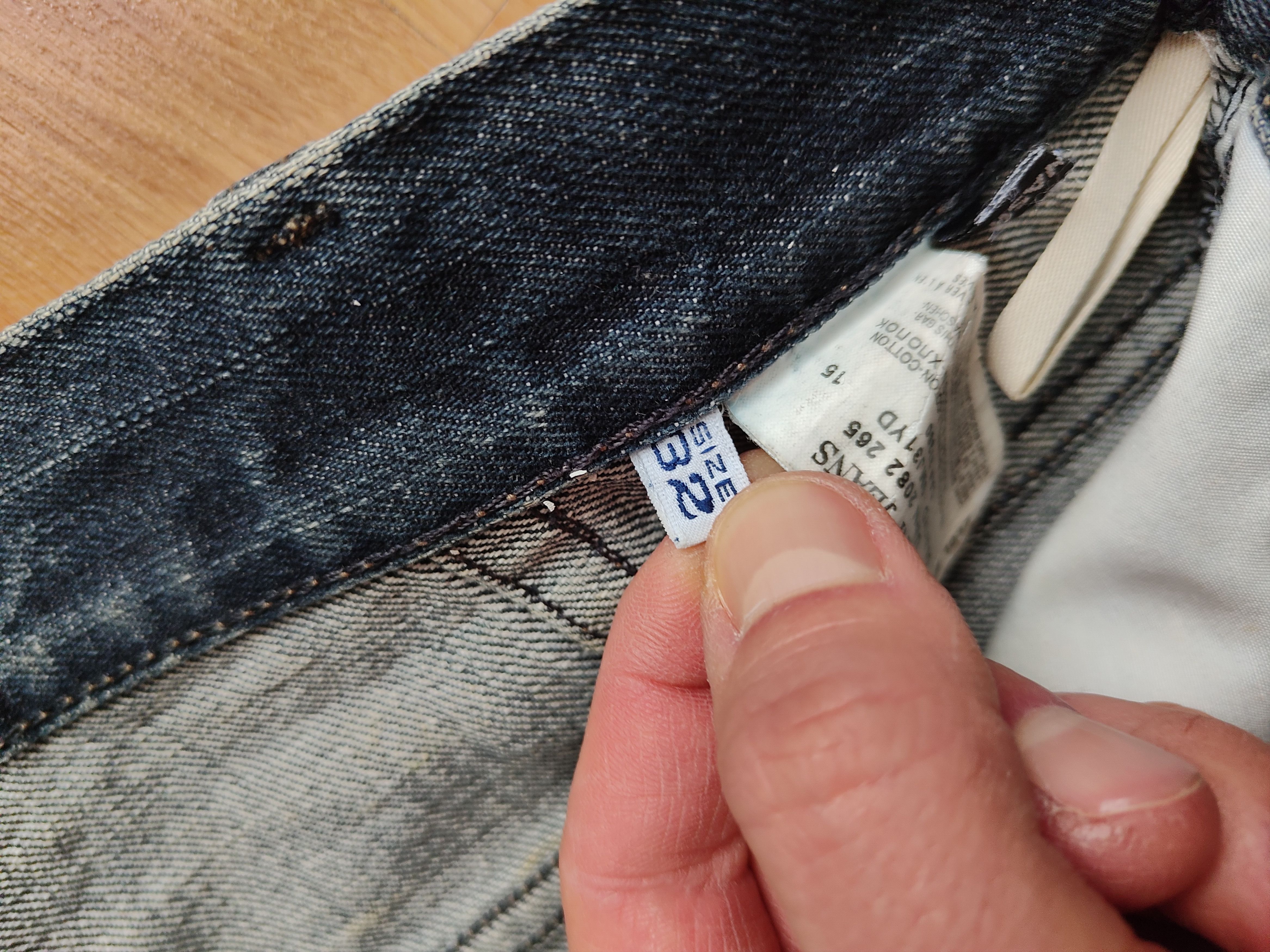 Giorgio Armani Vintage Armani Jeans Indigo 008 Series giorgio armani Size US 32 / EU 48 - 11 Thumbnail