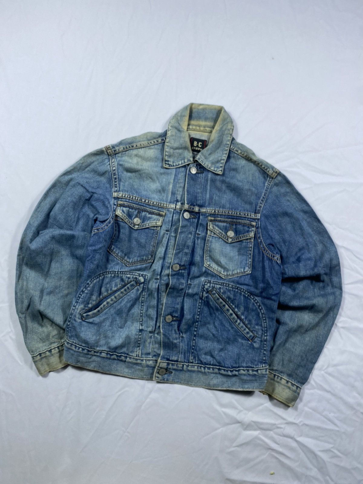 45rpm Japanese 45RMP B-C zip up Jacket denim Size US M / EU 48-50 / 2 - 4 Thumbnail