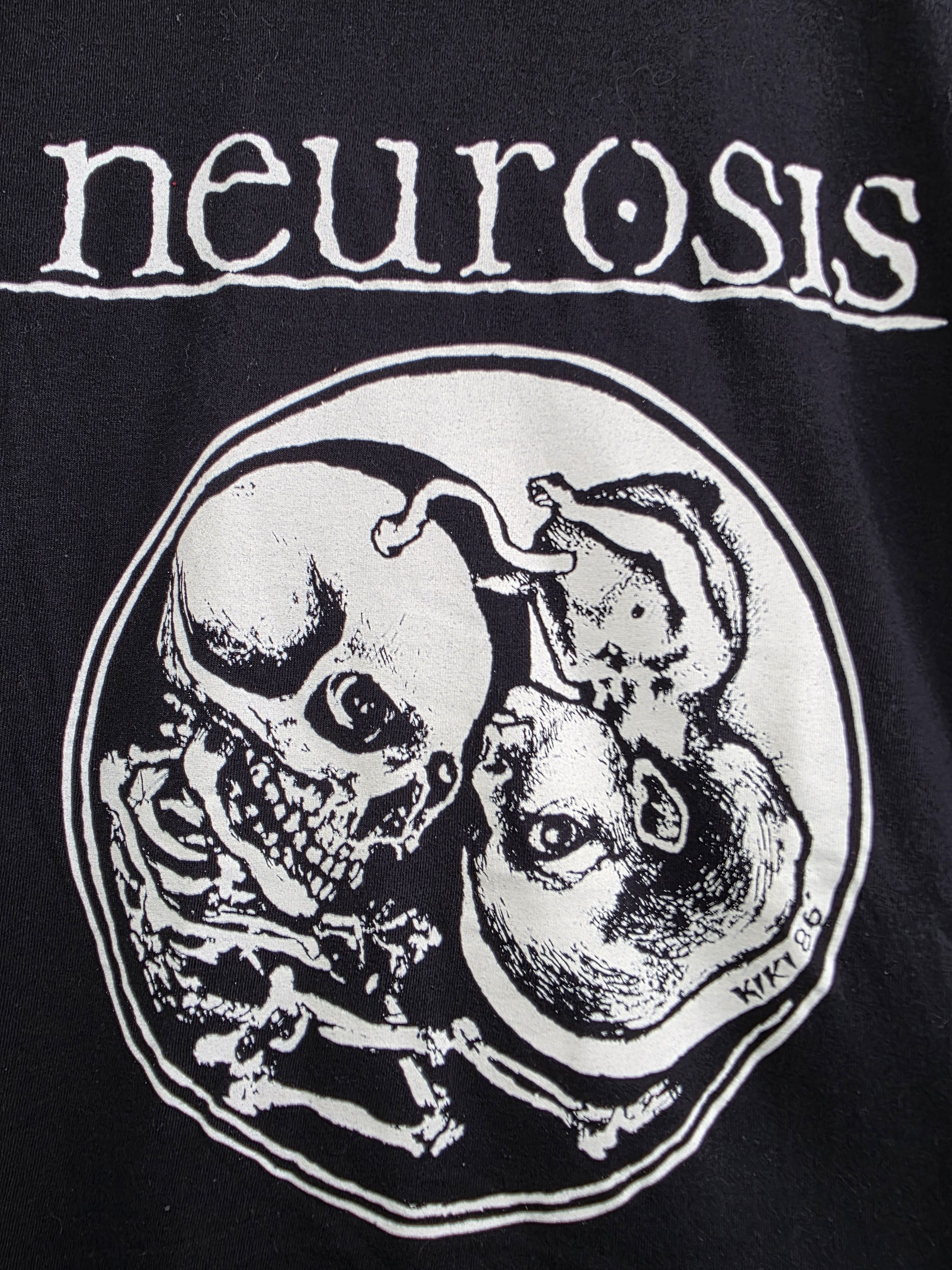 Band Tees × Vintage 90s Neurosis L 21.5" 29.5" Size US L / EU 52-54 / 3 - 3 Thumbnail