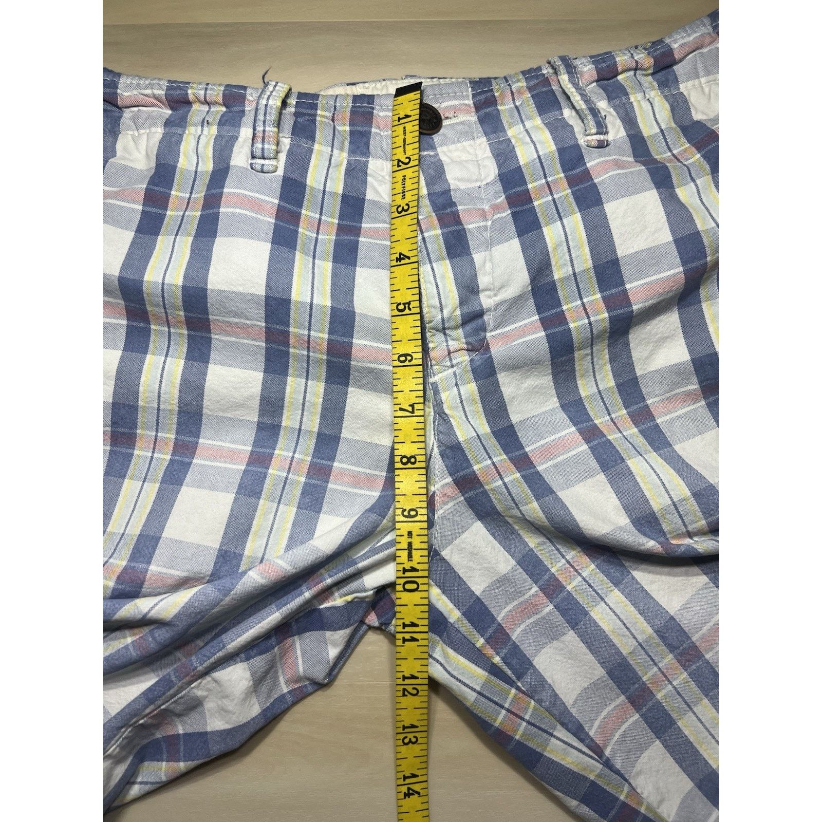 Abercrombie & Fitch Abercrombie Fitch VTG Shorts Yellow Blue & Pink Plaid SZ 30 Size US 30 / EU 46 - 6 Thumbnail