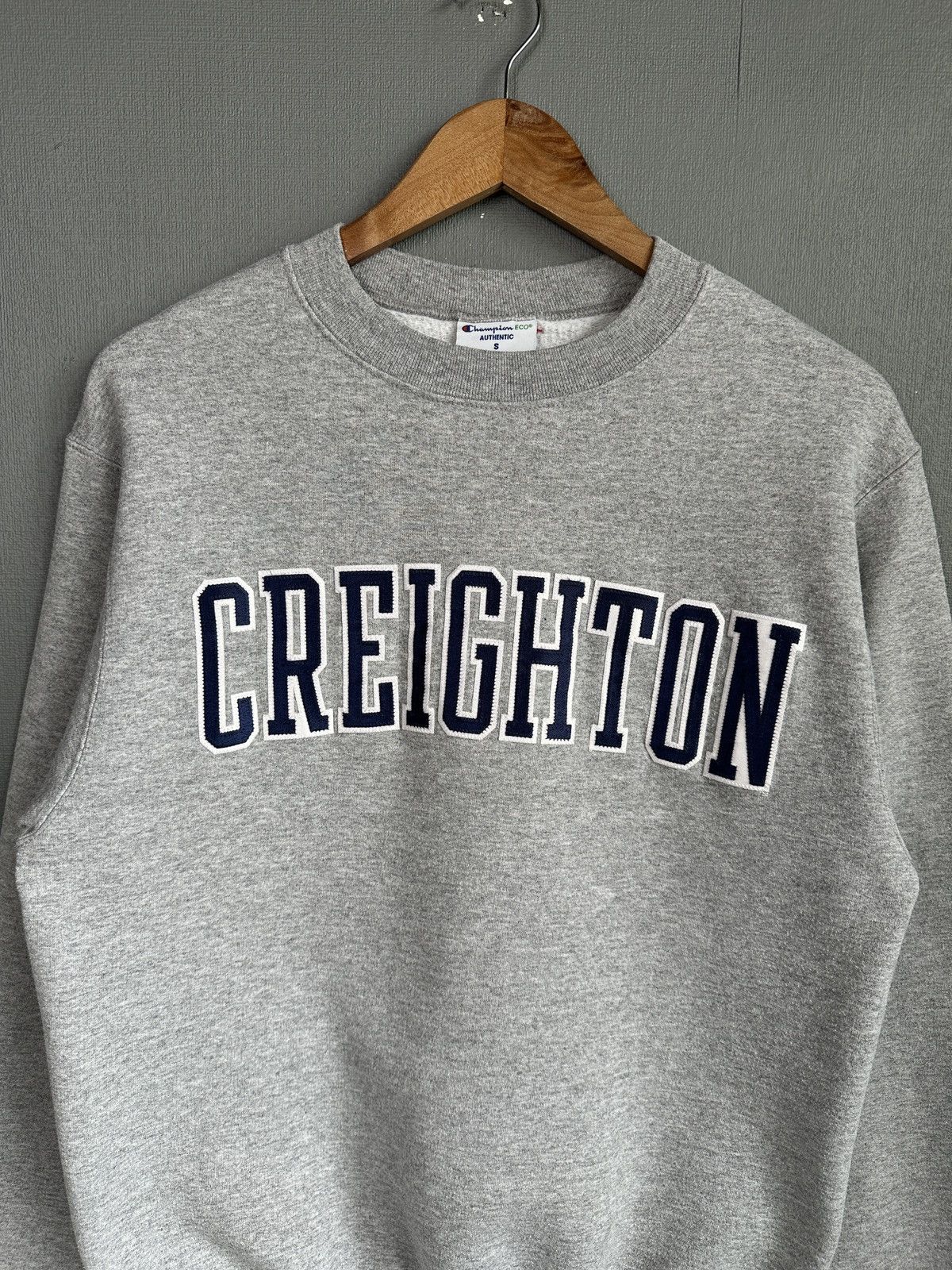 Champion Vintage CHAMPION Creighton Big Logo Sweatshirt Size US S / EU 44-46 / 1 - 6 Thumbnail