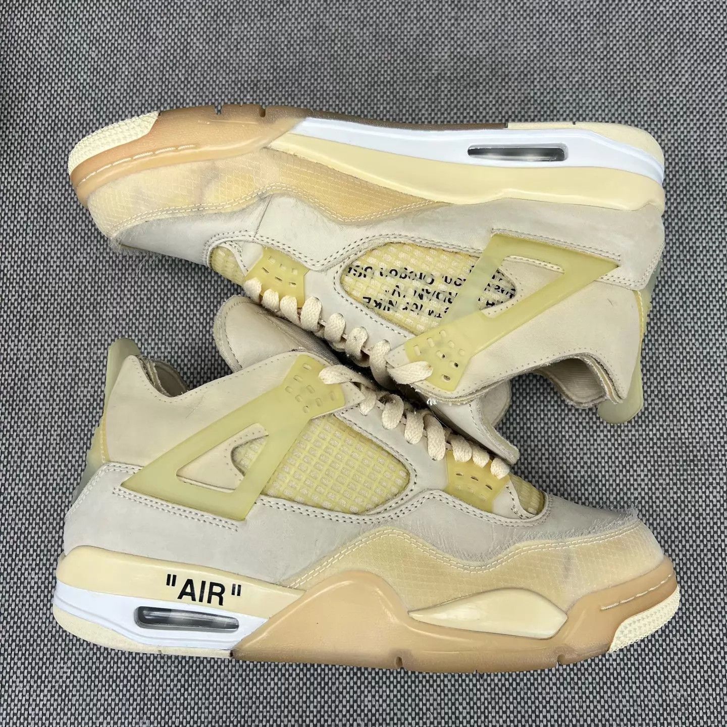 Nike OW x AJ4 'White Sail' Size 42 MINT Boxed Size US 9 / EU 42 - 3 Thumbnail