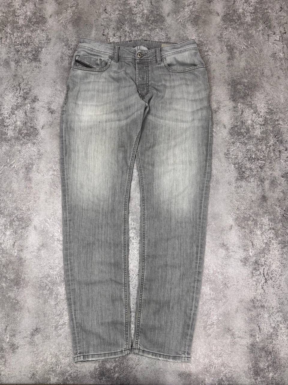 Diesel Diesel Sleenker Grey Denim Pants Jeans Mens Size US 30 / EU 46 - 2 Thumbnail