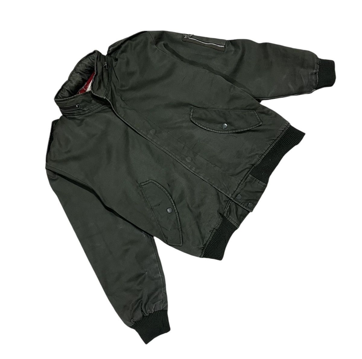 Vintage Vintage bomber jacket army pilot Size US M / EU 48-50 / 2 - 2 Thumbnail