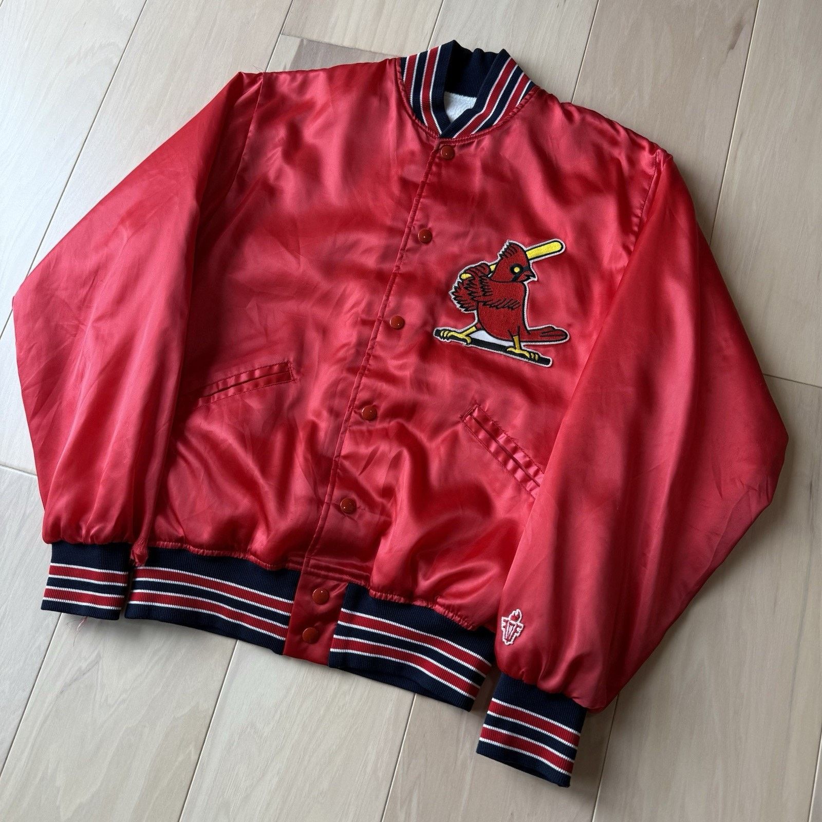 Vintage Vintage St Louis Cardinals Jacket M Red 80s MLB Felco Size US M / EU 48-50 / 2 - 9 Thumbnail