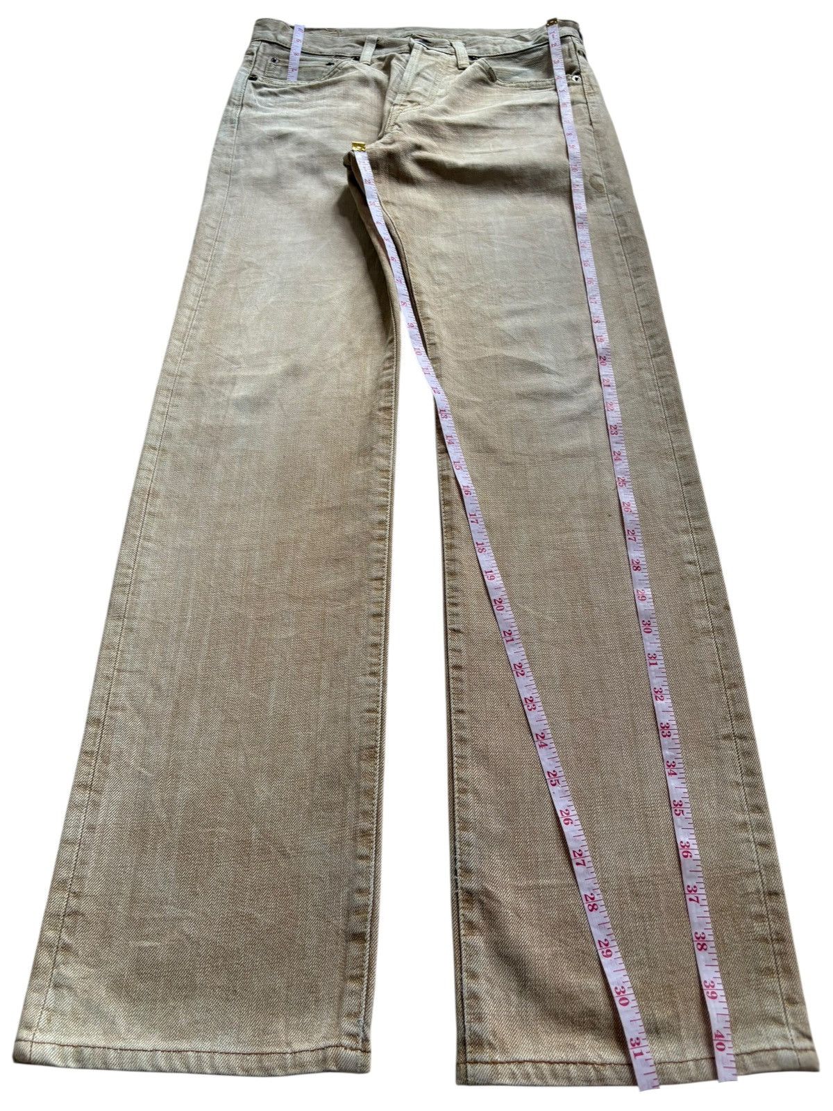 Spellbound Vintage Spellbound Cream Rusty Wash Jeans Size US 28 / EU 44 - 12 Thumbnail