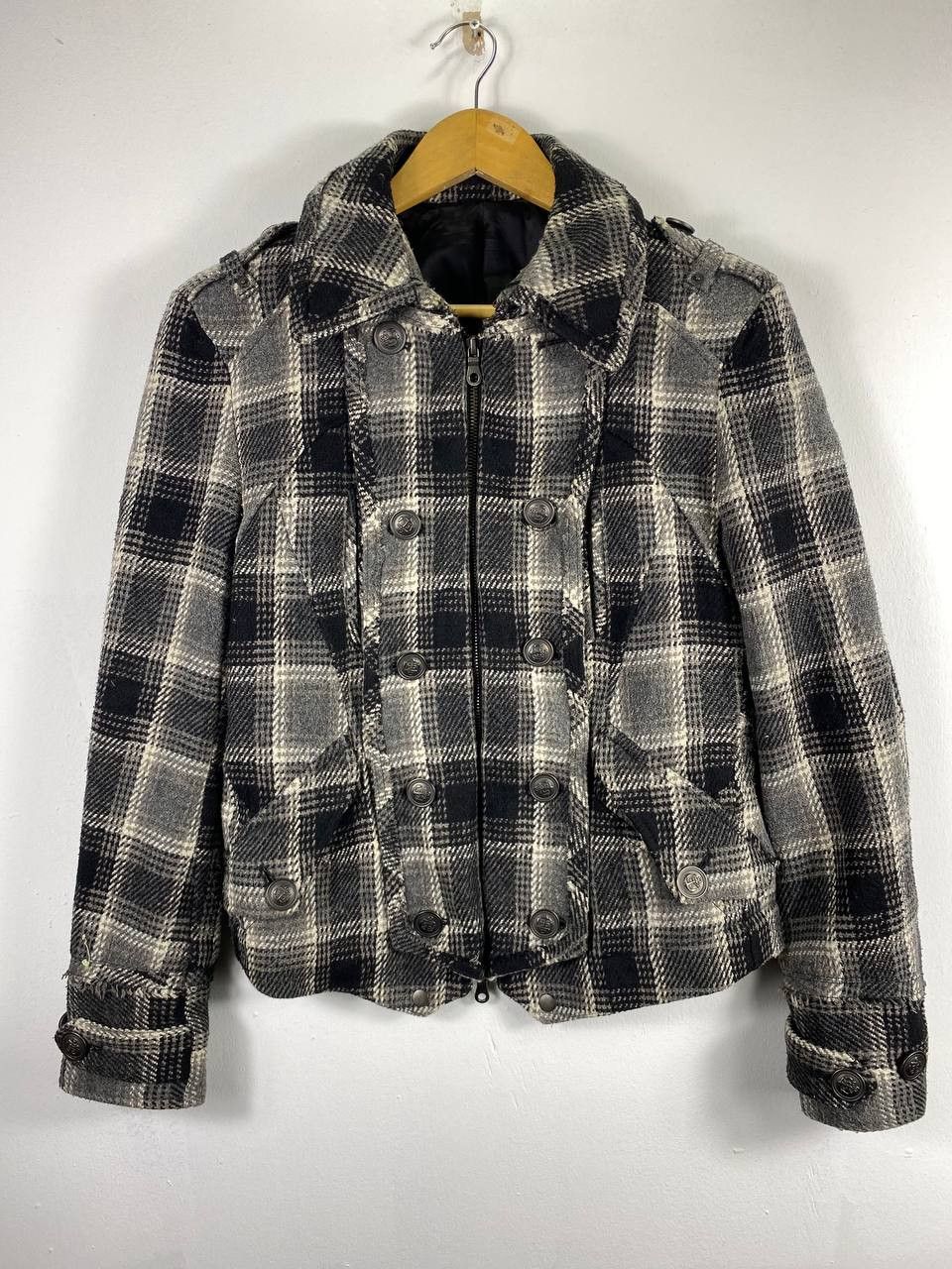 PPFM ppfm japanese brand wool bondage jacket nice design Size US S / EU 44-46 / 1 - 1 Thumbnail