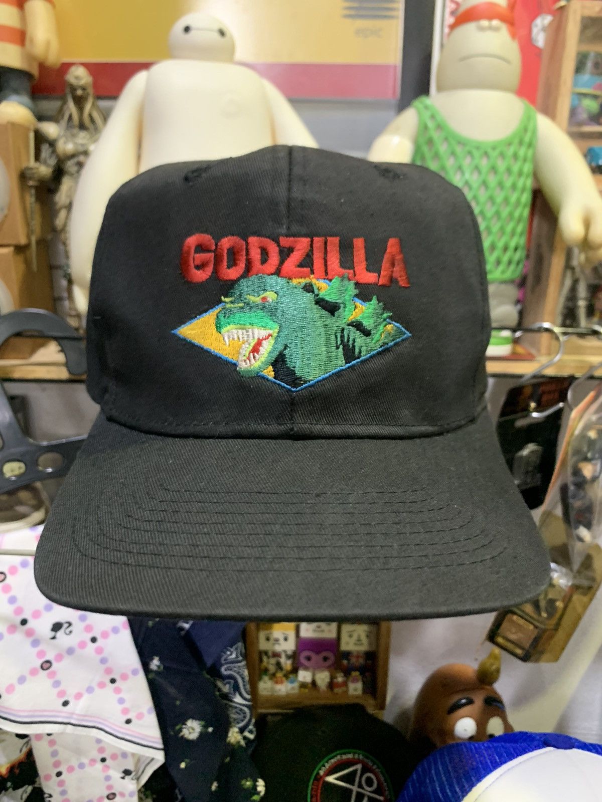 Vintage Vtg GODZILLA “King Of The Monsters” ©️1994 Toho Co LTD hats Size ONE SIZE - 1 Thumbnail