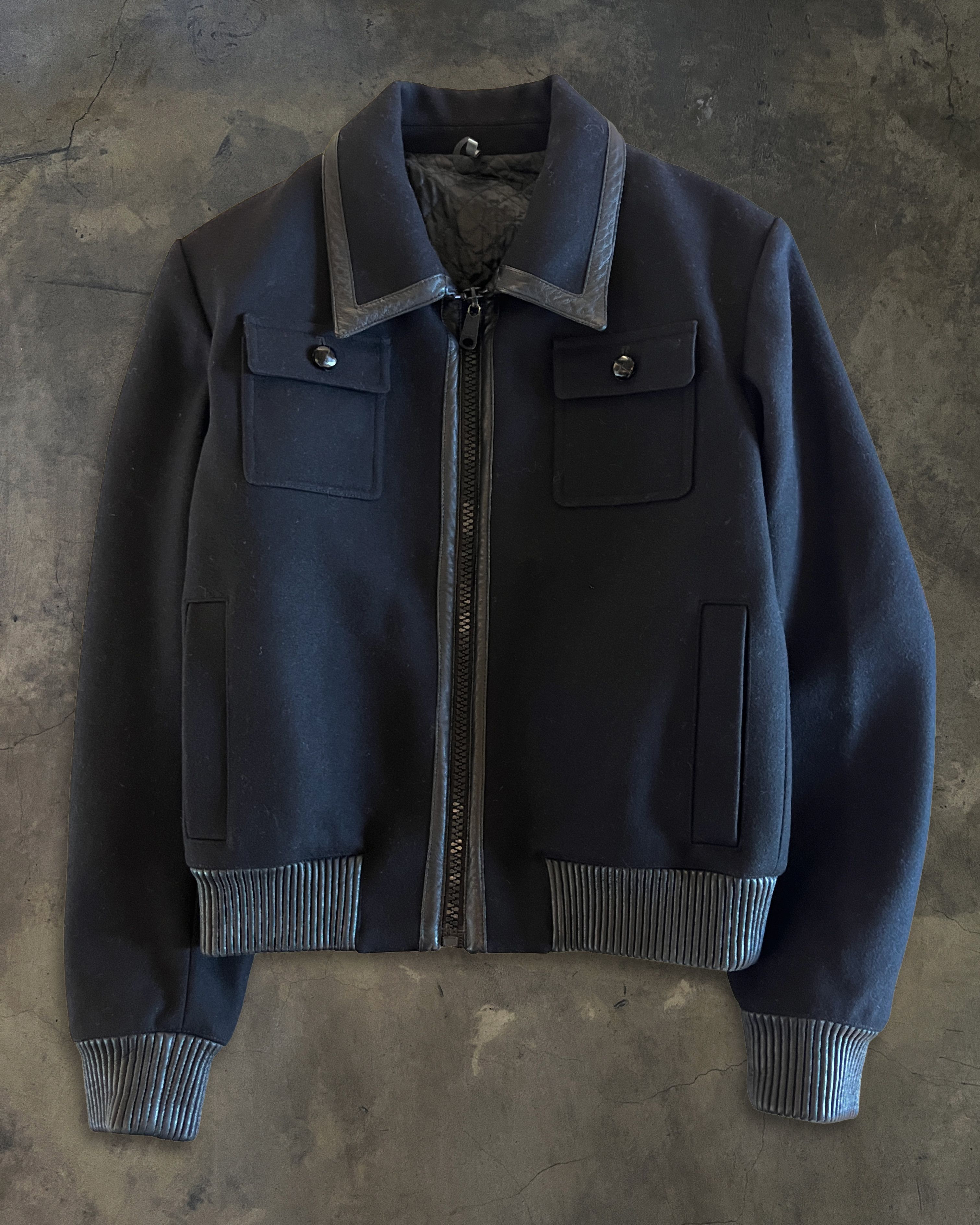 Dior × Hedi Slimane FW06 Dior Homme A2 Bomber Jacket Khaki Hedi
