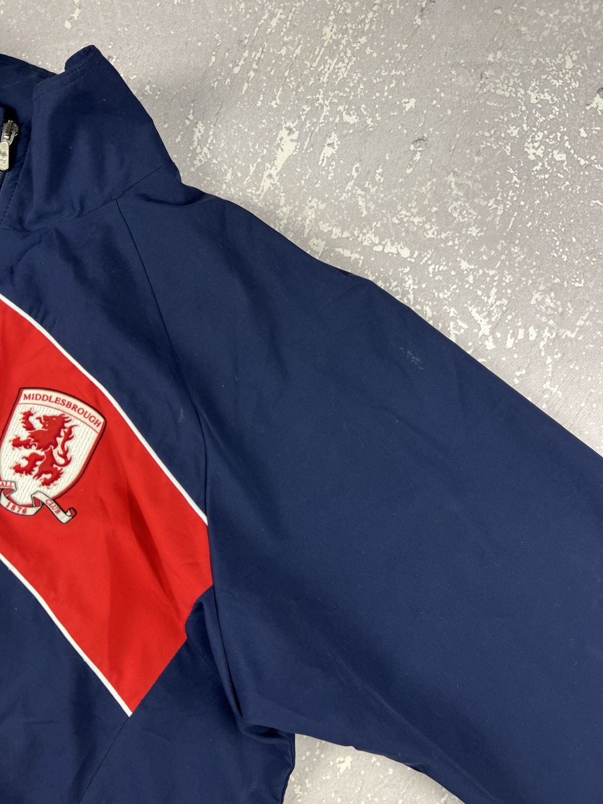 Errea Vintage Y2K Errea Middlesbrough Track Top Windbreaker Jacket Size US XXL / EU 58 / 5 - 8 Thumbnail