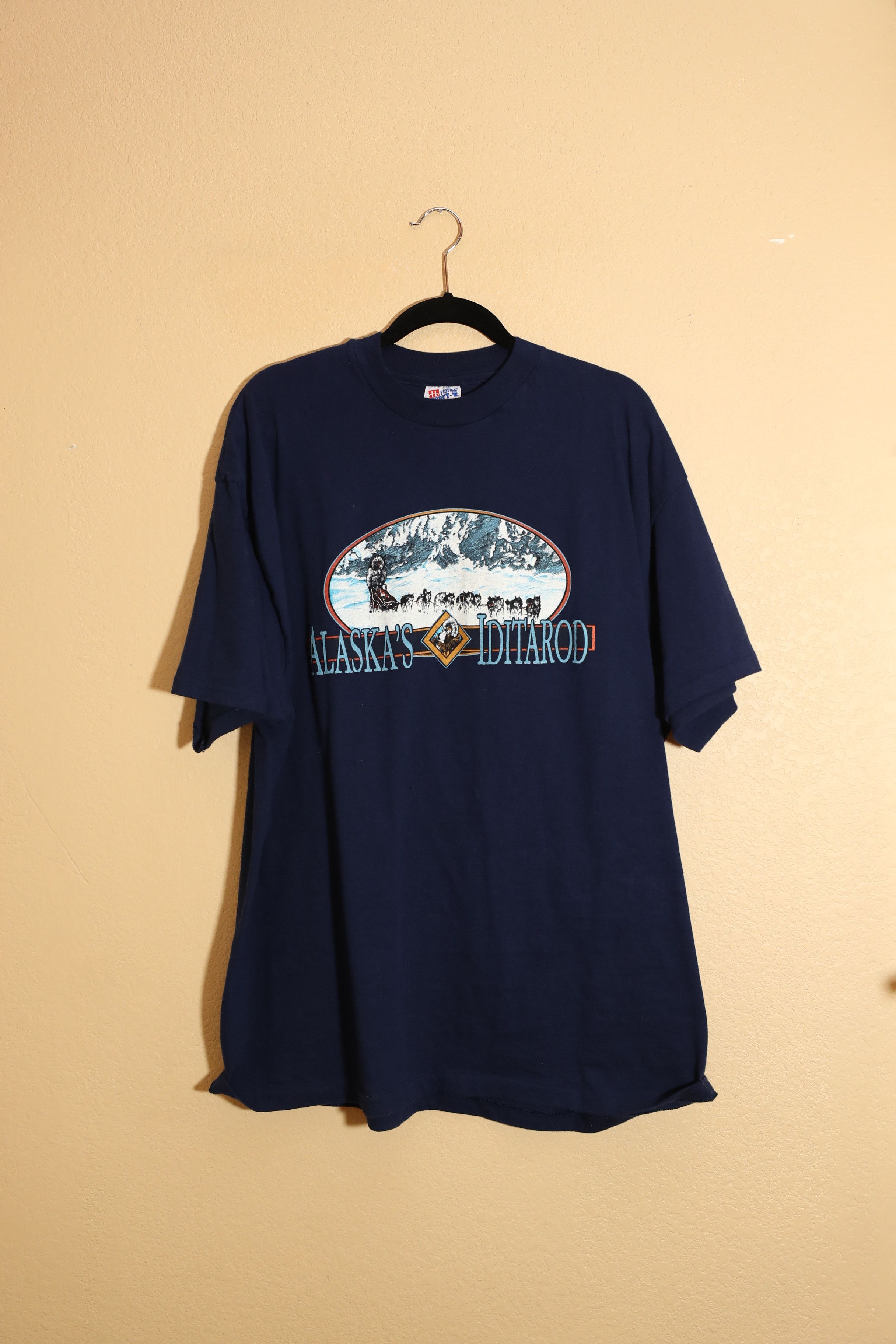 Hanes × Vintage Hanes Beefy Alaska Iditarod Single Stitch Vintage Tee (XXL) Size US XXL / EU 58 / 5 - 1 Thumbnail