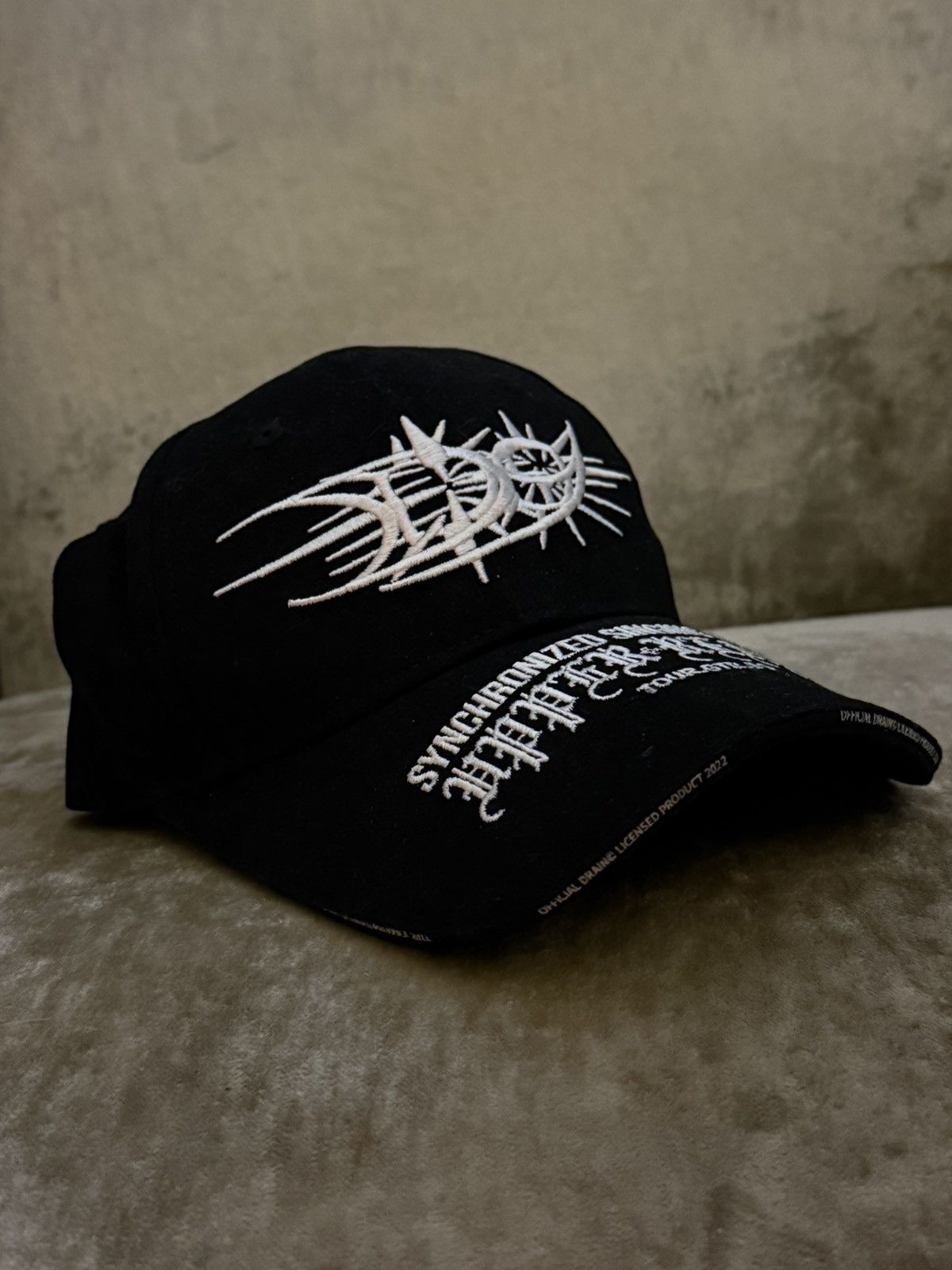 Drain Gang Bladee Navy D-9 Hat | Grailed