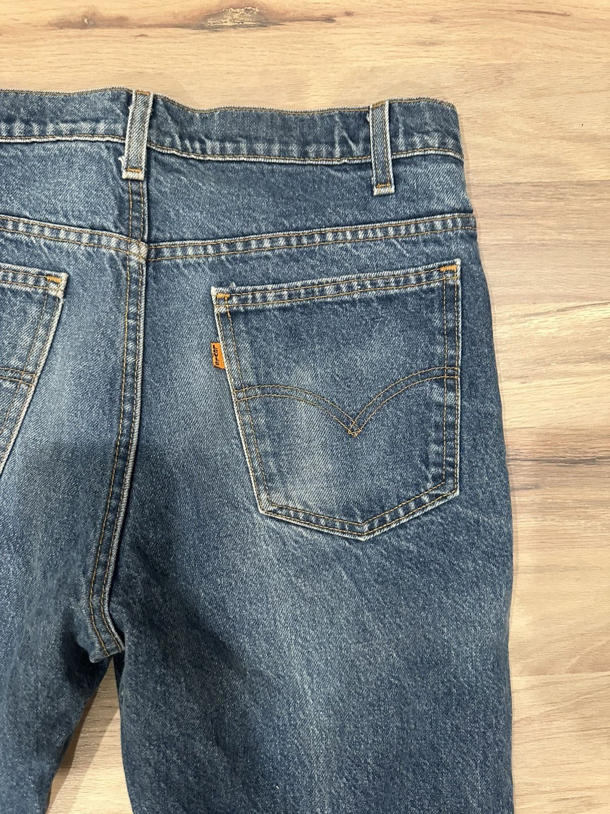 Levi's Vintage 80s Levis 20517 0217 Bootcut Great Fade 34x29 Size US 34 / EU 50 - 6 Thumbnail