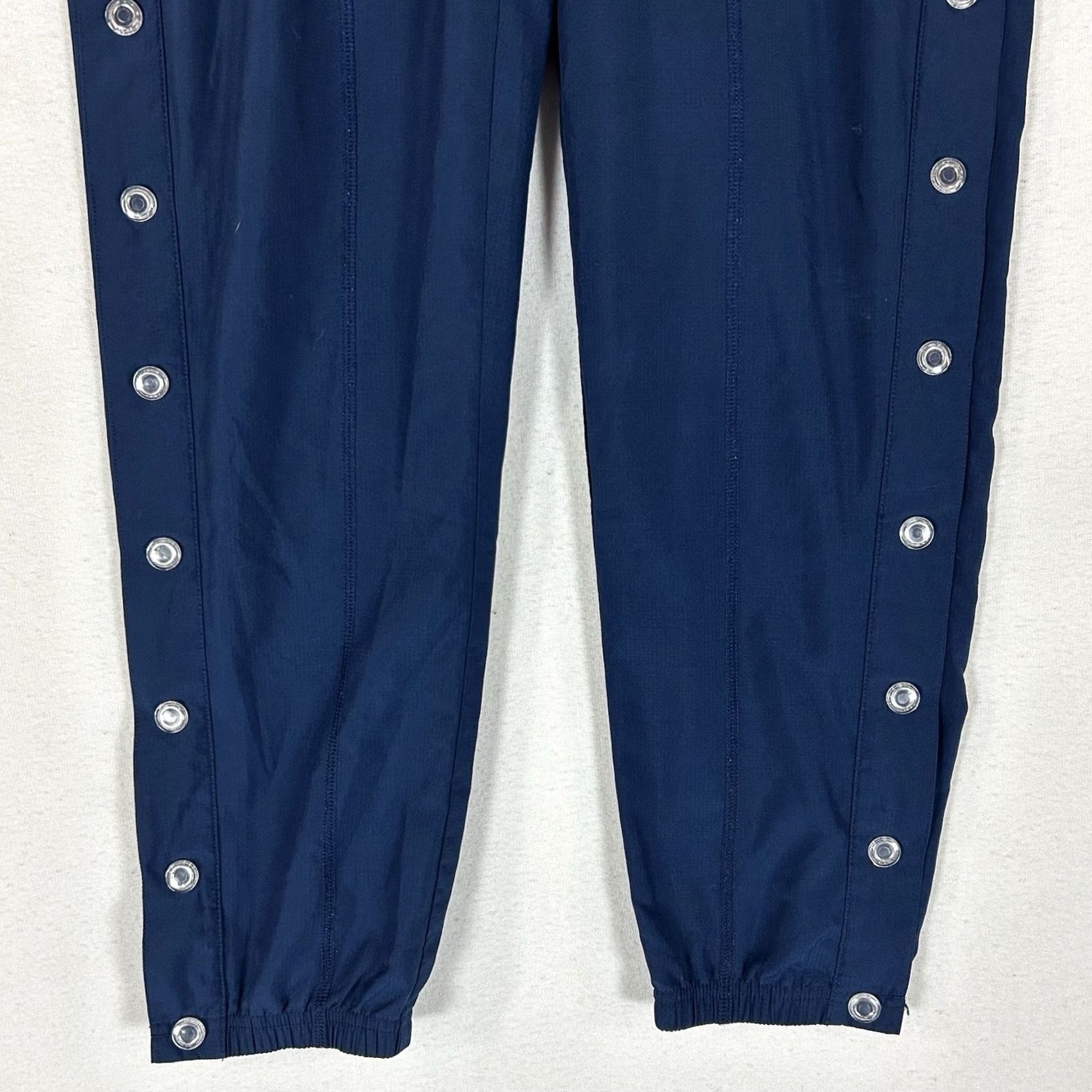 Pinko VINTAGE Y2k Victoria’s Secret Lifeguard Love Pink Tear Away Snap Pants Womens XS PINK Drawstring Pockets Blue Size 26" / US 2 / IT 38 - 3 Thumbnail