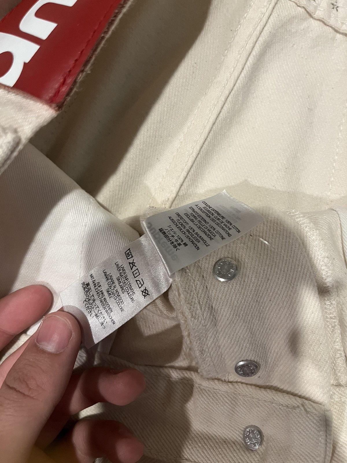 B.B. Simon × Supreme Bb Simon supreme studded jeans Size US 32 / EU 48 - 7 Thumbnail