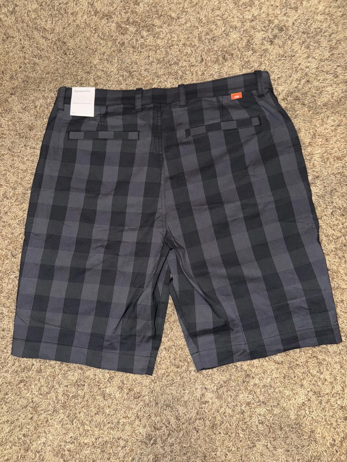 Nike Nike Dri-FIT UV Men's Plaid Golf Chino Shorts Sample Size US 34 / EU 50 - 6 Thumbnail