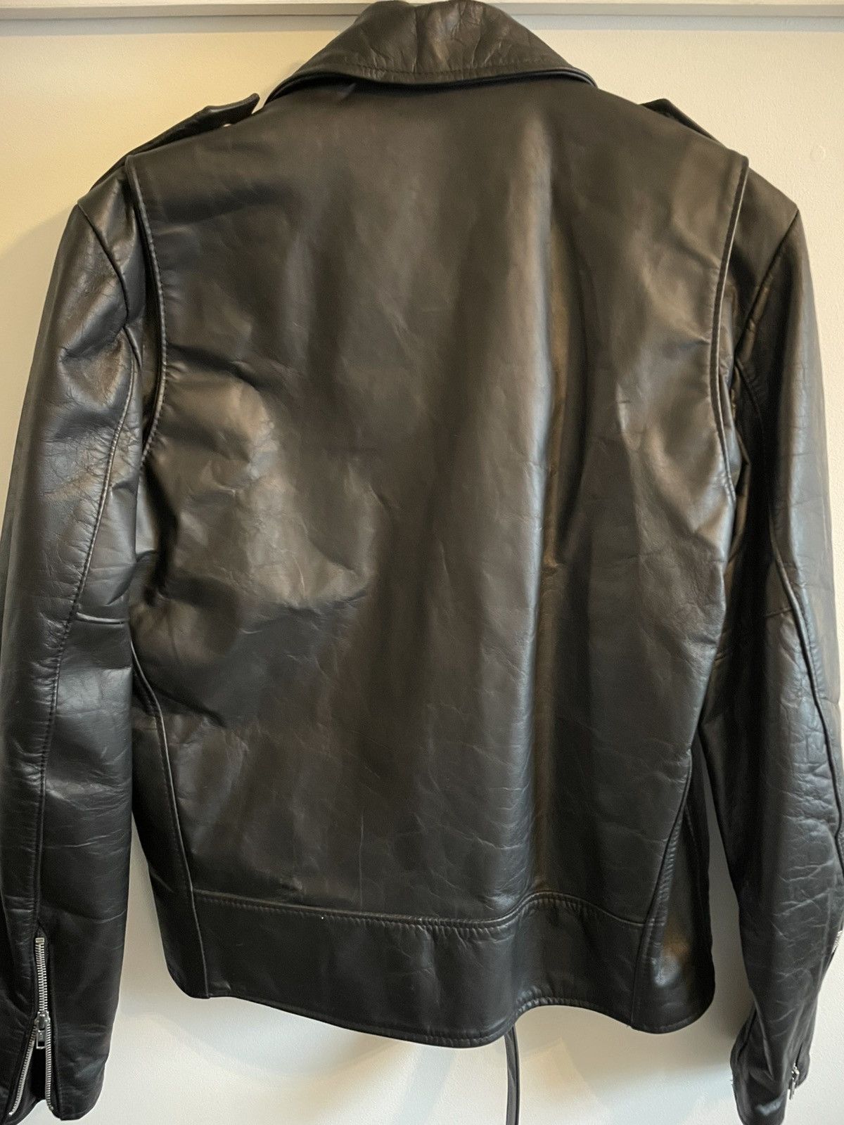 Other 1970s Leather Sears Biker Jacket Size US L / EU 52-54 / 3 - 3 Thumbnail