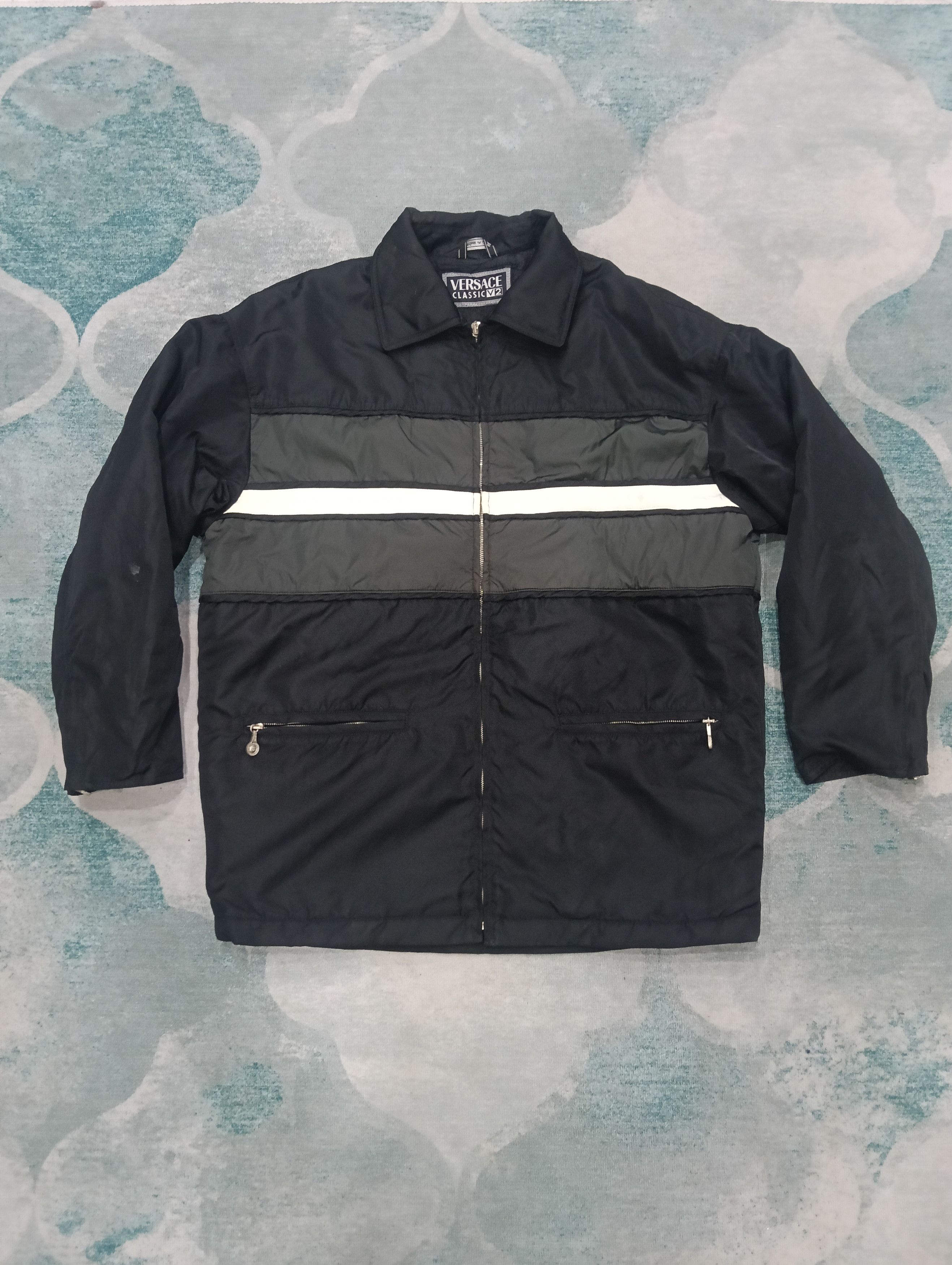 Versace × Vintage Versace Classic V2 Jacket Size US L / EU 52-54 / 3 - 1 Thumbnail
