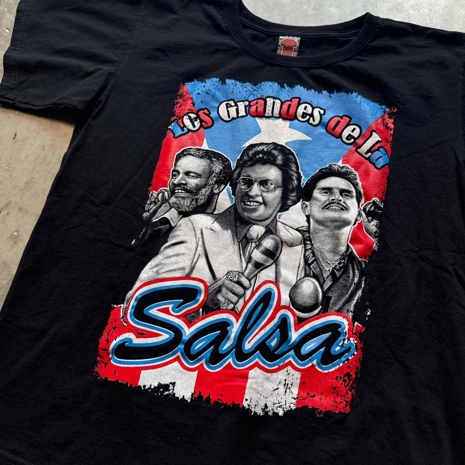 Other Puerto Rican "Los Grandes De la Salsa" Latin Music T-Shirt Size US XL / EU 56 / 4 - 3 Thumbnail