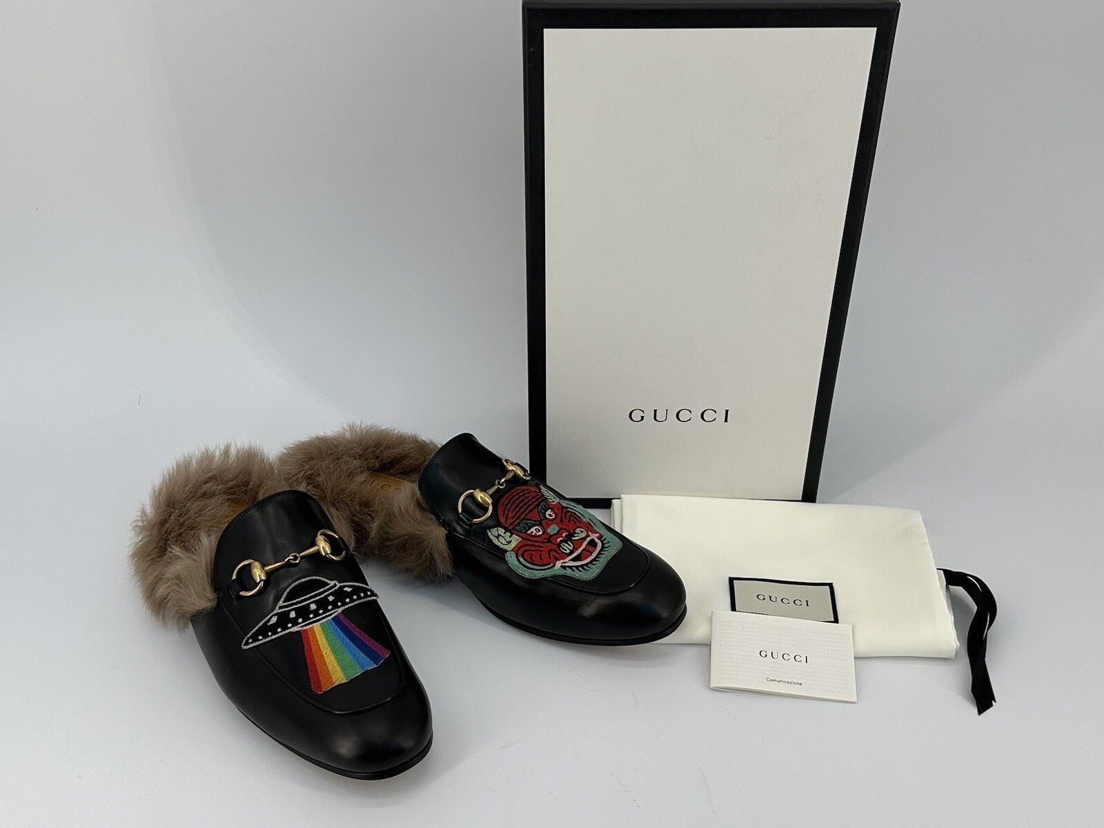 Gucci Size-EU-42/UK-8/US-9 New Gucci Men's Princetown Size US 9 / EU 42 - 4 Thumbnail